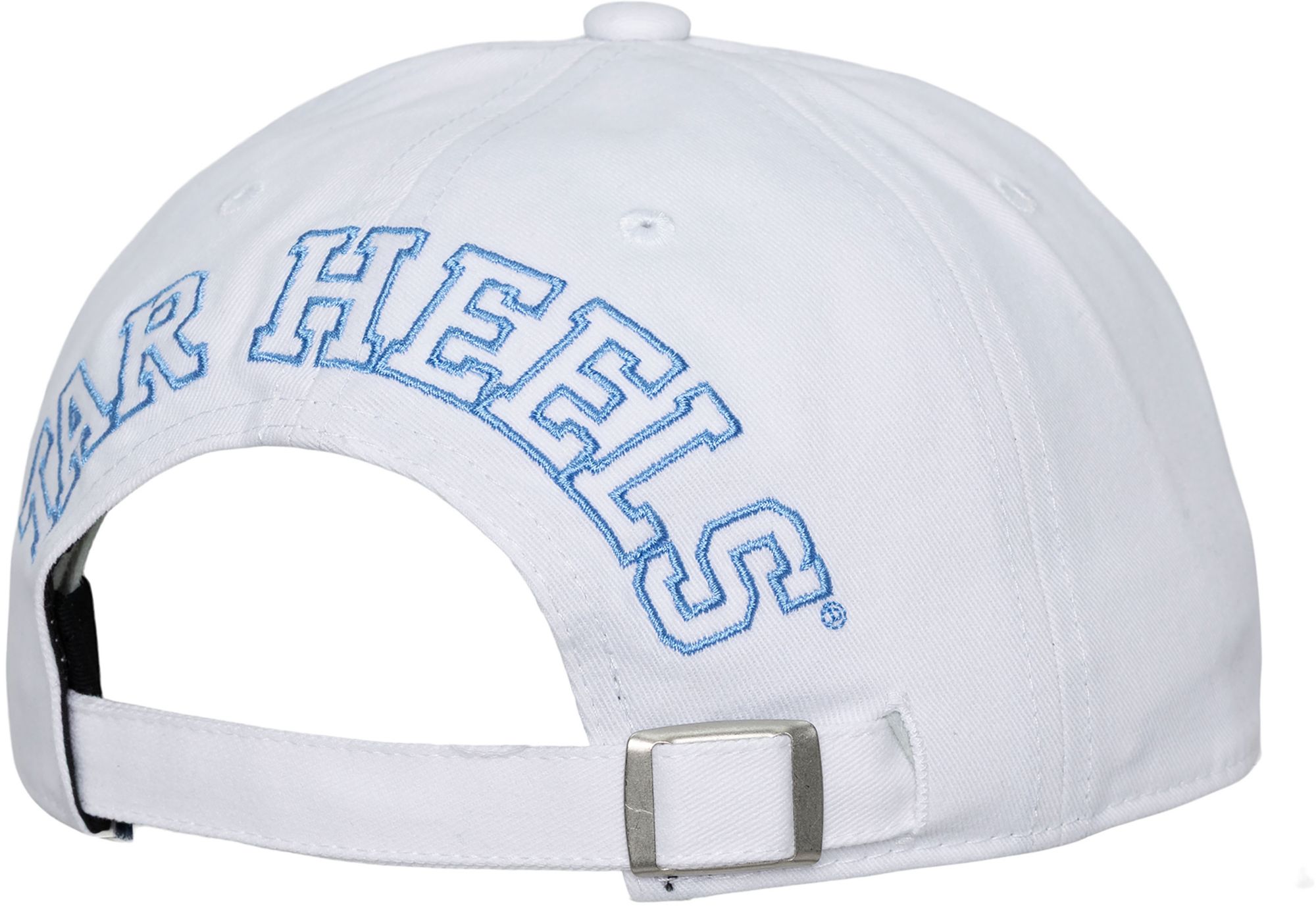 Mitchell & Ness Adult North Carolina Tar Heels White Burst Adjustable Strapback Hat product image