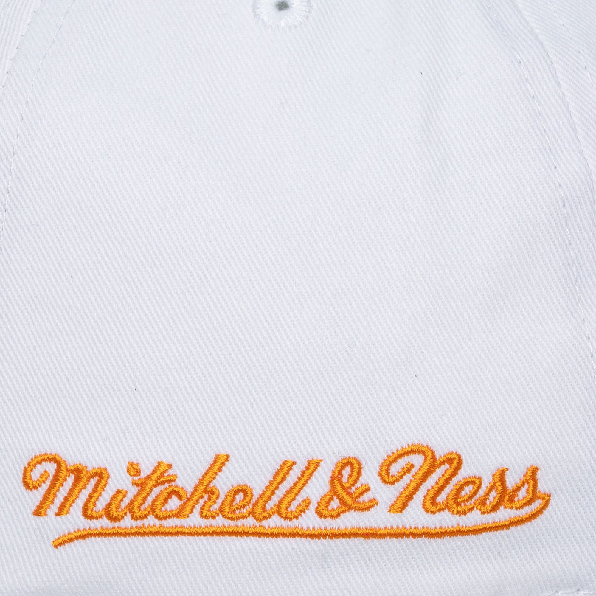 Mitchell & Ness Adult Tennessee Volunteers White Burst Adjustable Strapback Hat product image