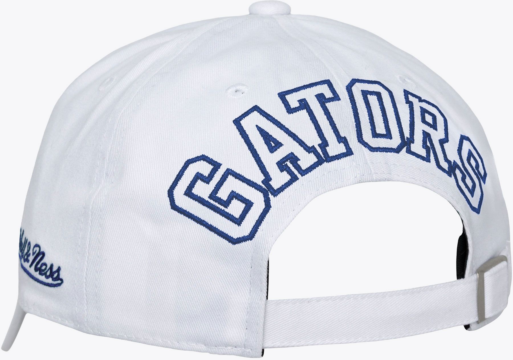 Mitchell & Ness Adult Florida Gators White Backburst Adjustable Hat product image