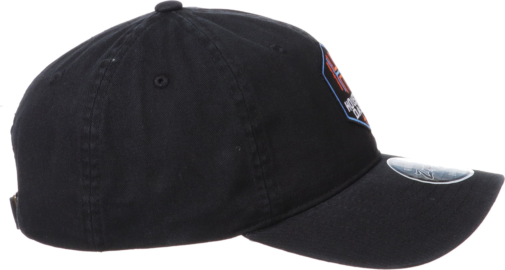 Zephyr Houston Dash Team Black Adjustable Hat