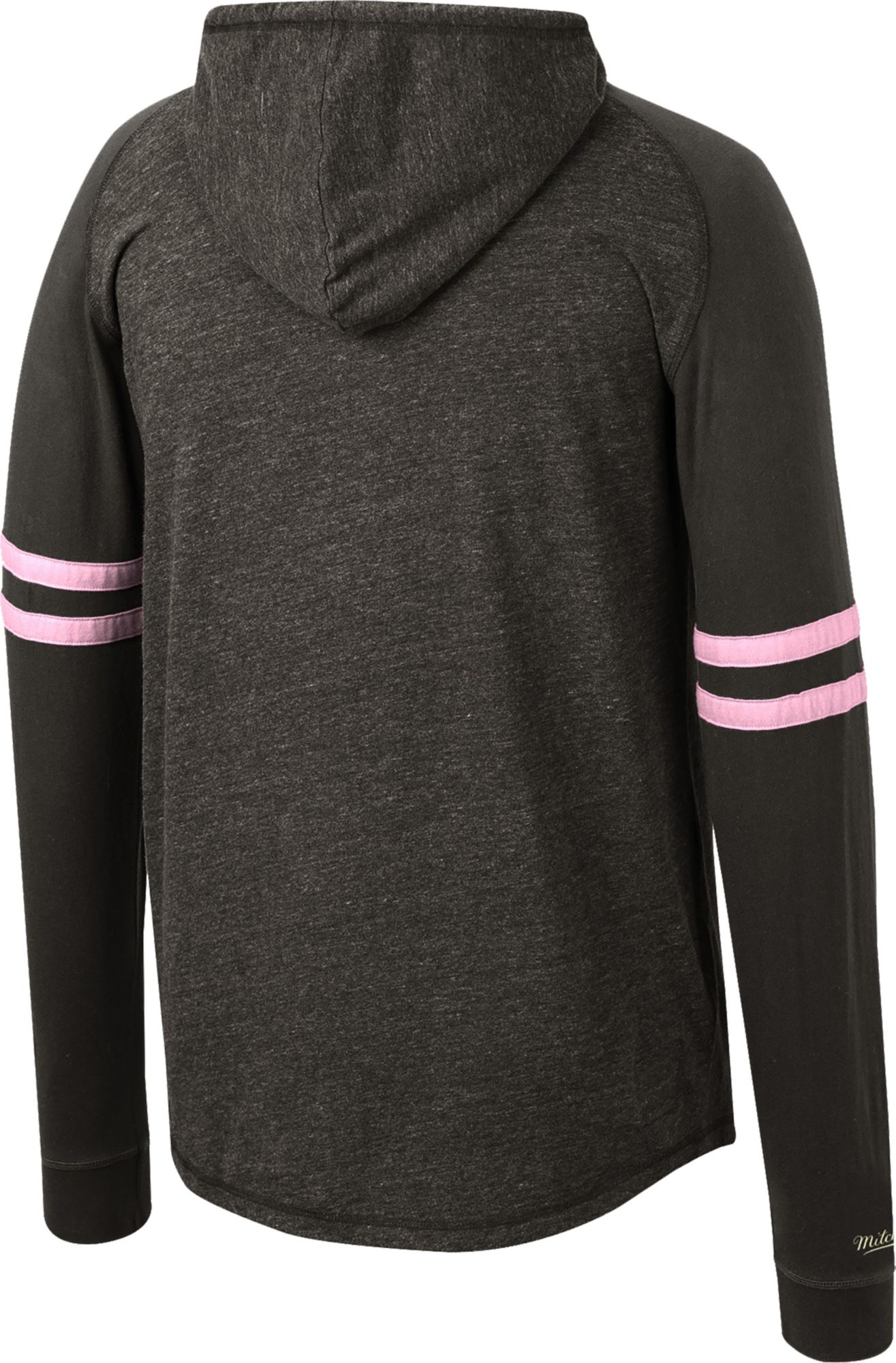 Mitchell & Ness Men's Inter Miami CF Black Lighweight Pullover Hoodie product image