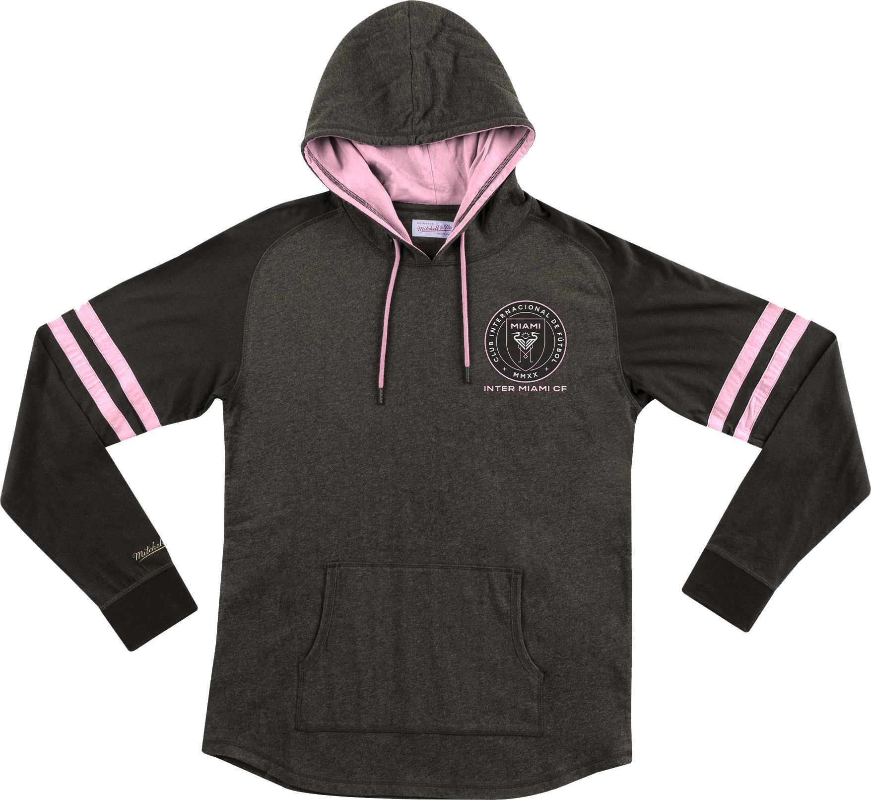 Mitchell & Ness Men's Inter Miami CF Black Lighweight Pullover Hoodie product image