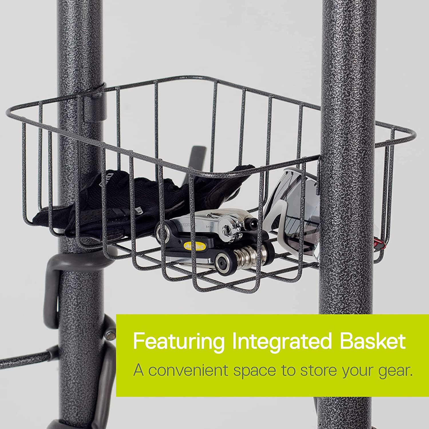 Delta Cycle 4 Bike Storage Rack w/ Basket product image