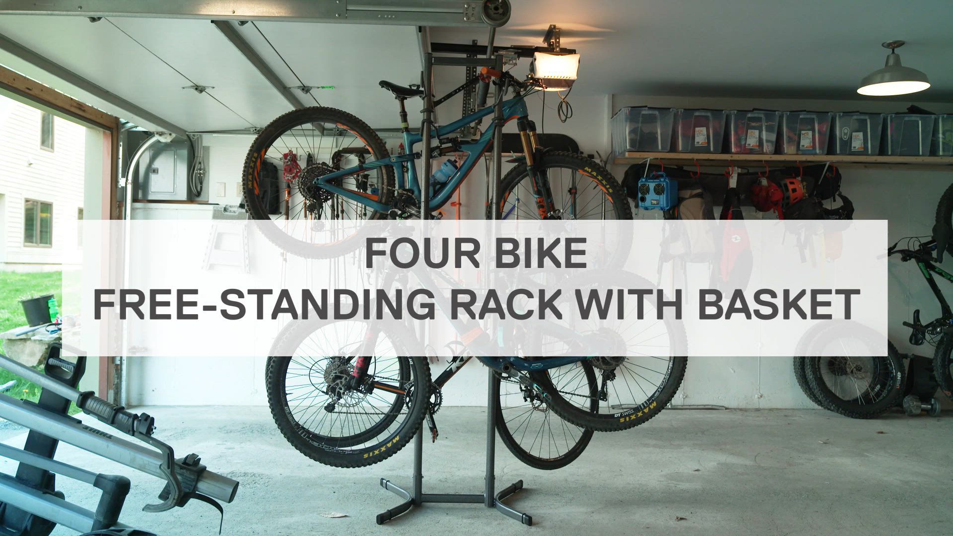 Delta Cycle 4 Bike Storage Rack w/ Basket product