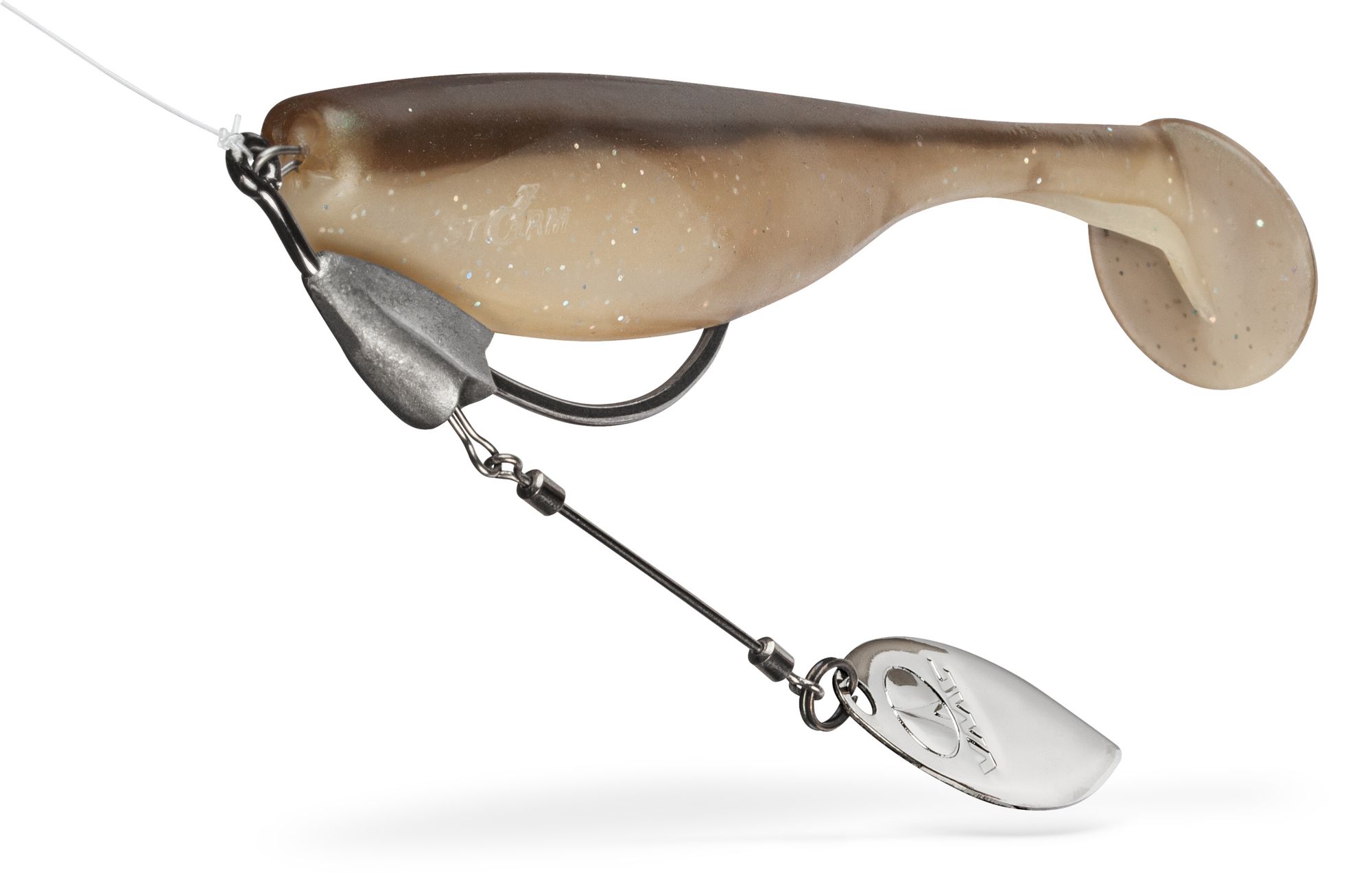 VMC Heavy Duty Weighted Willow Swimbait Hook product image