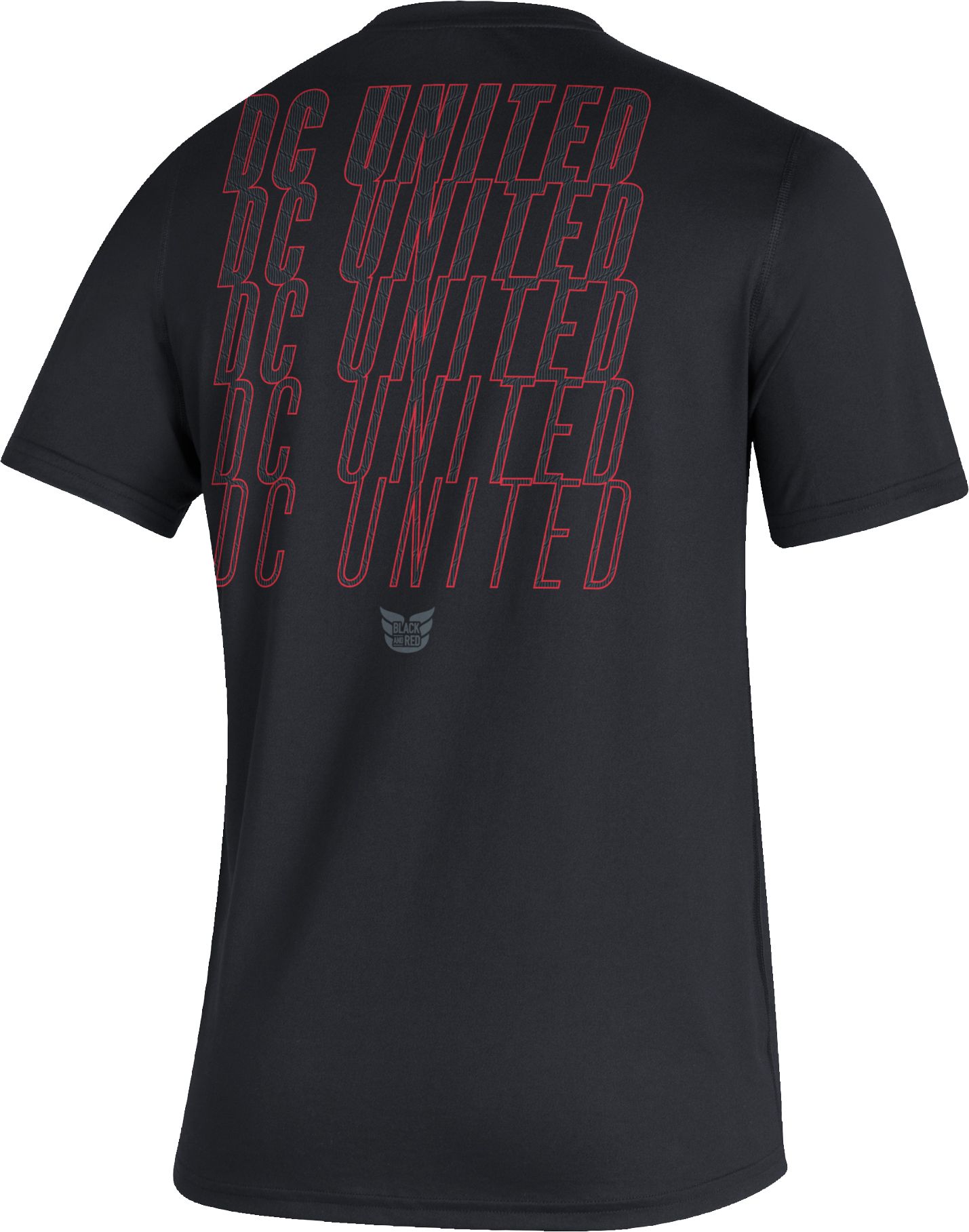 adidas D.C. United '22 Black Repeat T-Shirt product image