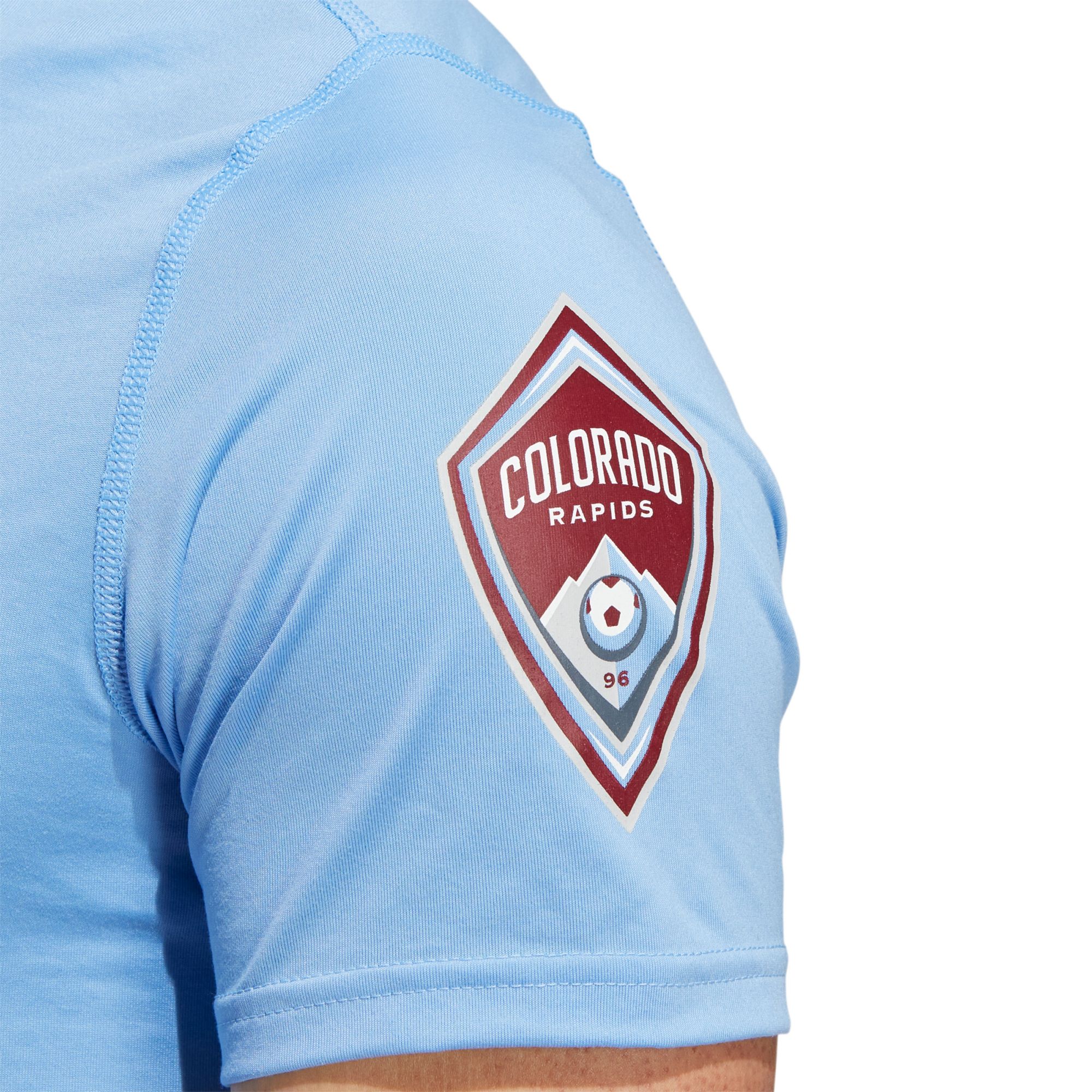 adidas Colorado Rapids '22 Blue Badge of Sport T-Shirt product image