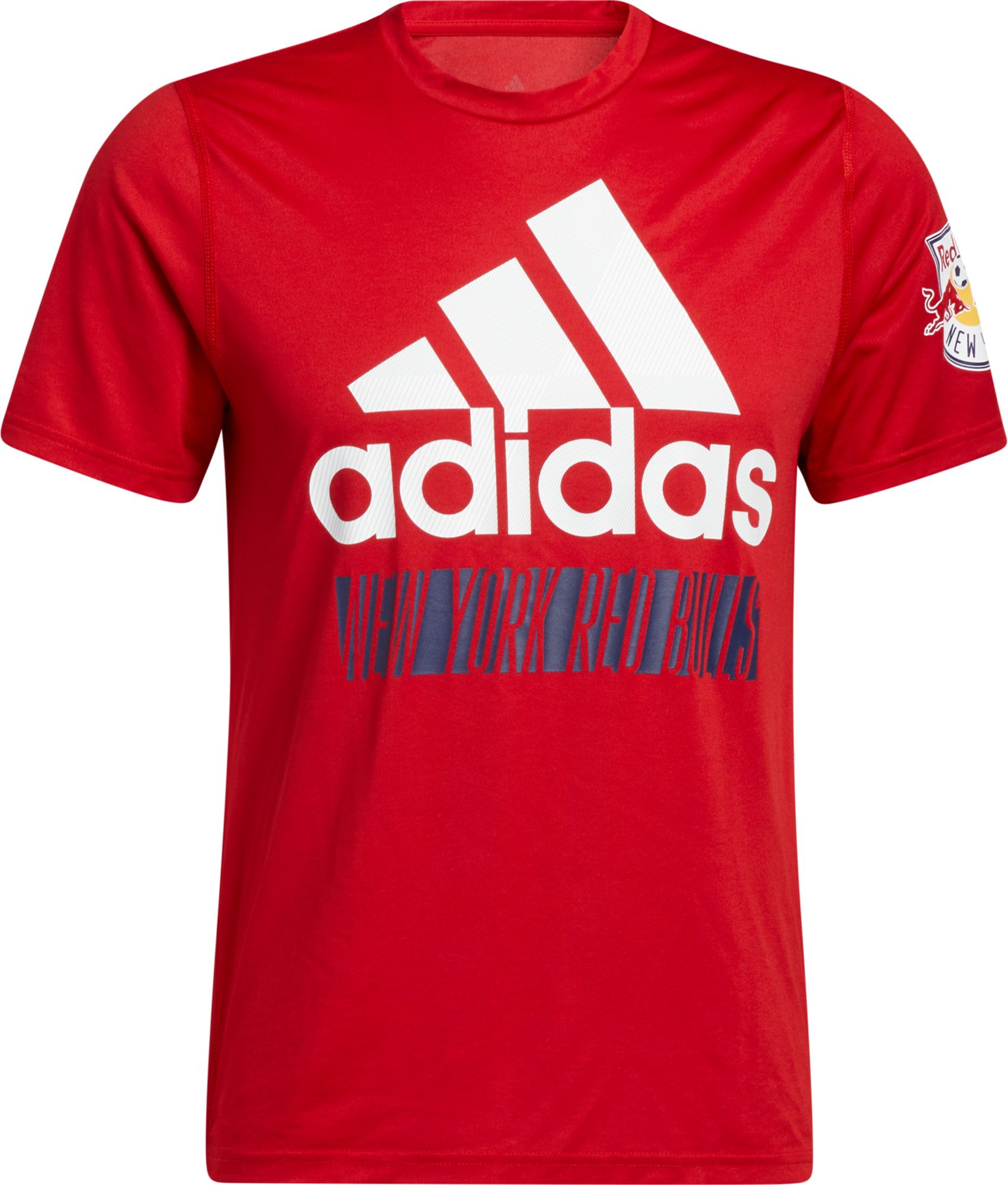adidas New York Red Bulls '22 Red Badge of Sport T-Shirt product image