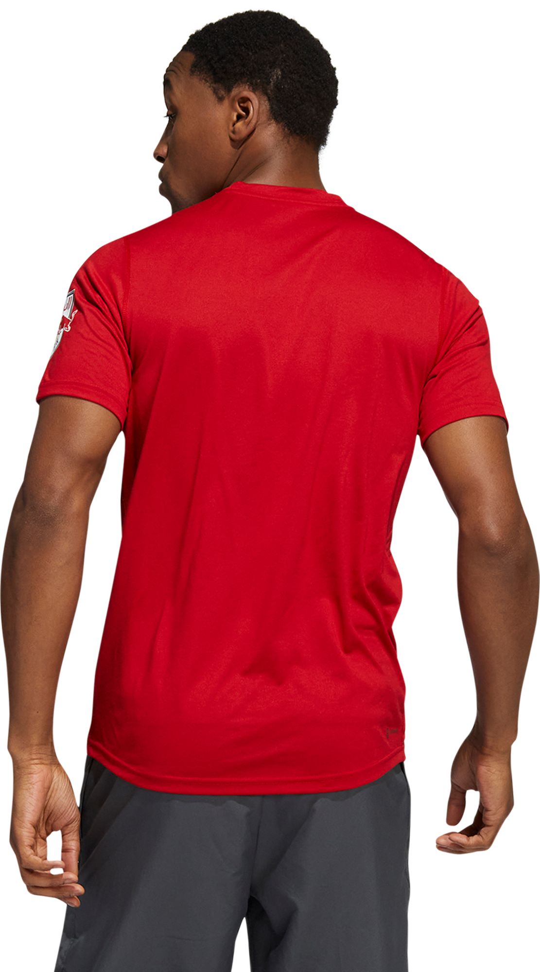 adidas New York Red Bulls '22 Red Badge of Sport T-Shirt product image