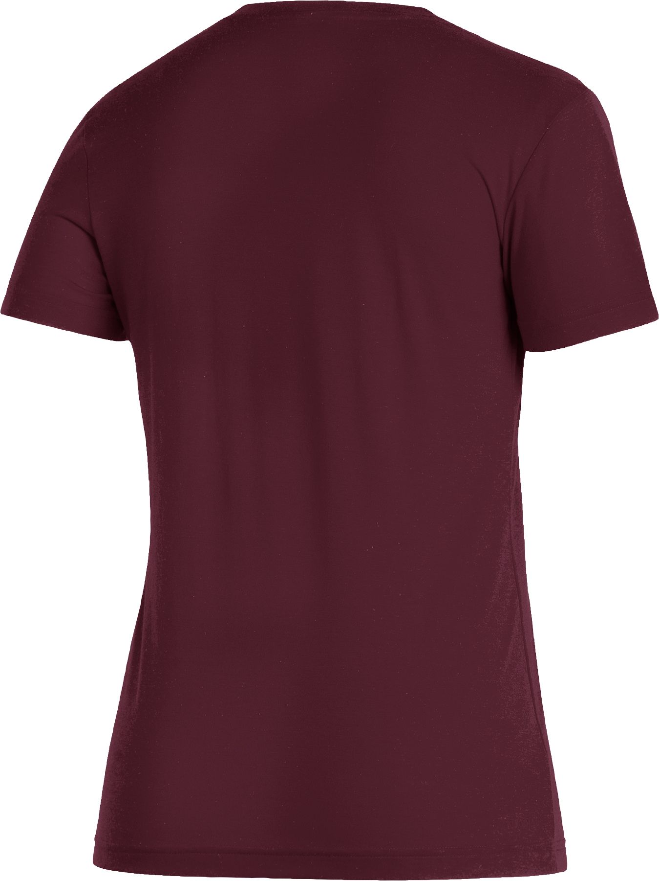 adidas Women's Texas A&M Aggies Maroon Big Letter Stack V-Neck T-Shirt product image