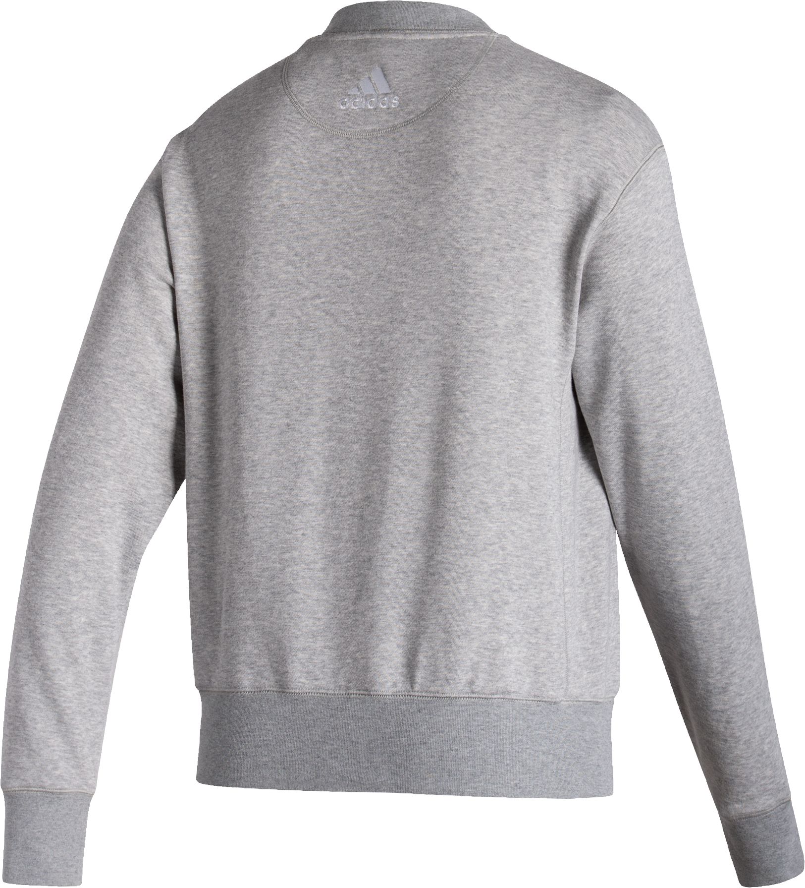 adidas Women's Arizona State Sun Devils Grey Vintage Crew Pullover Sweatshirt product image