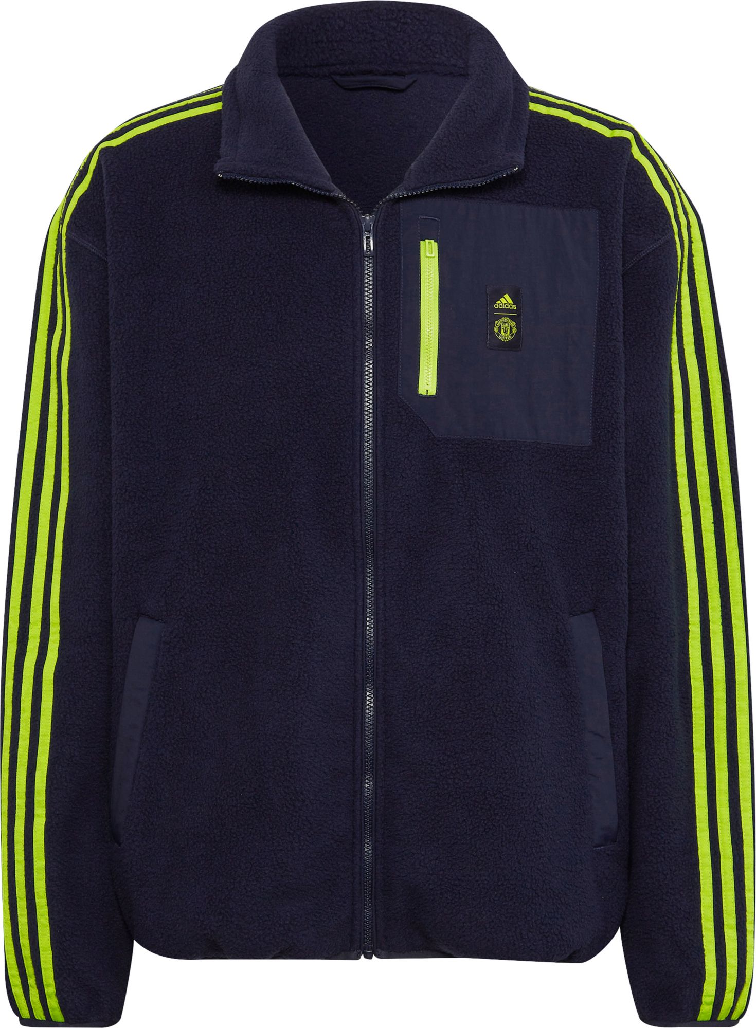adidas Manchester United '22 Grey Fleece Jacket product image