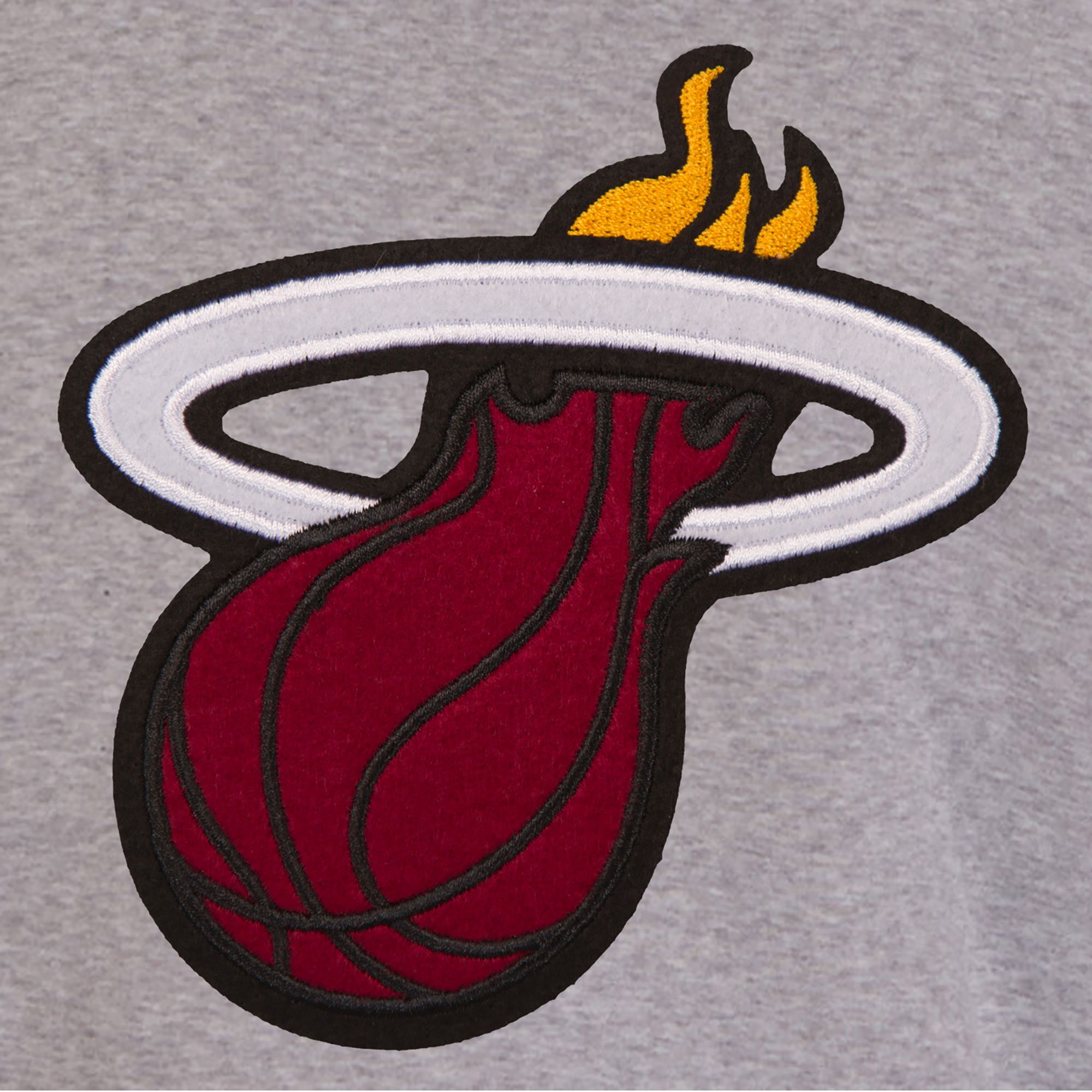 JH Design Men's Miami Heat Grey Reversible Fleece Jacket product image