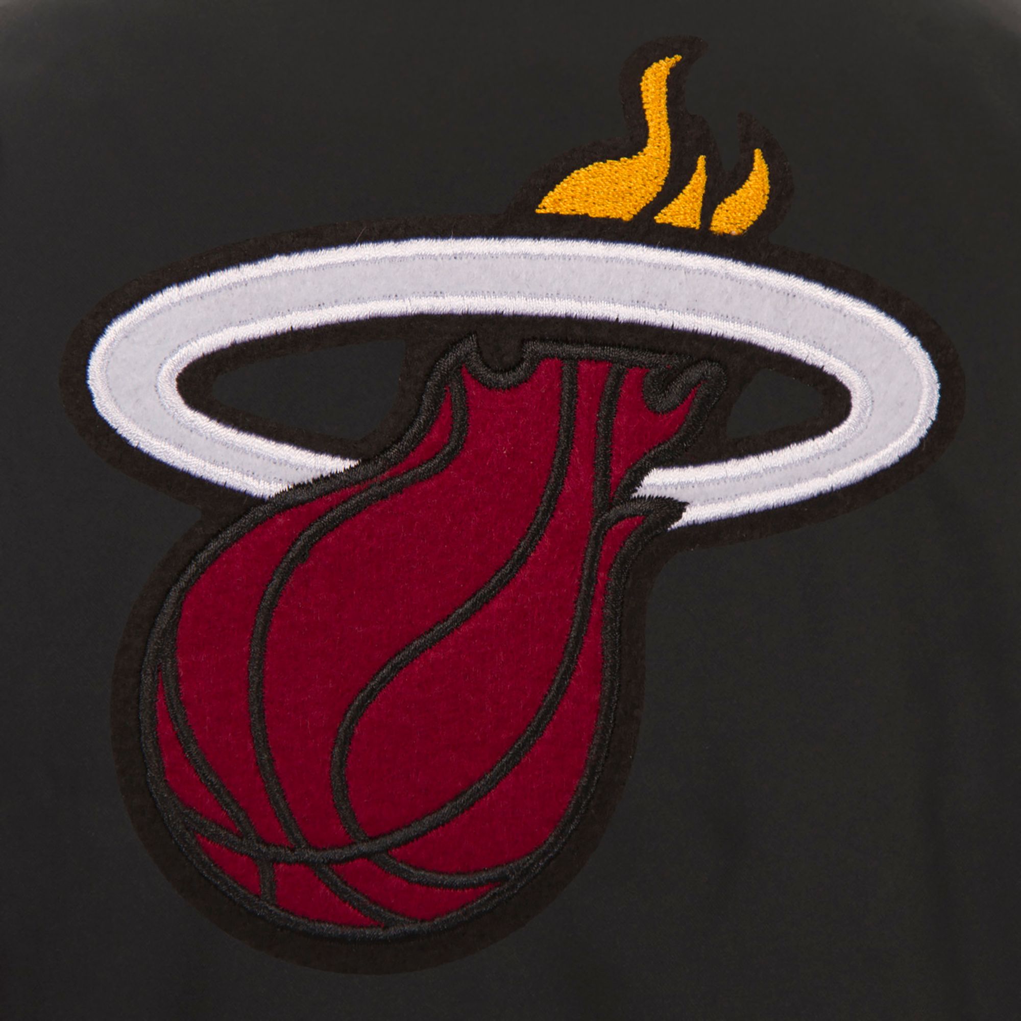 JH Design Men's Miami Heat Black Twill Jacket product image