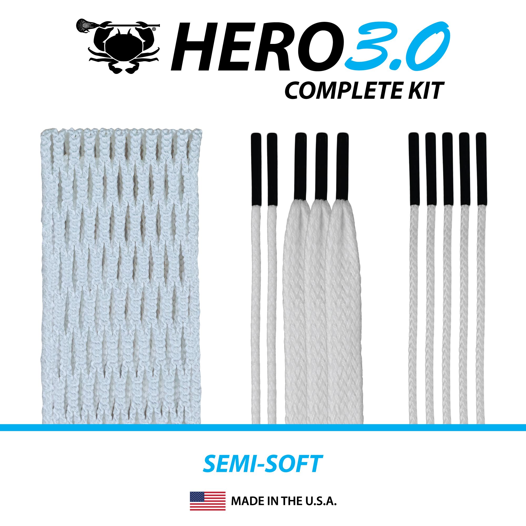 ECD Semi-Soft HeroMesh 3.0 Complete Stringing Kit product image
