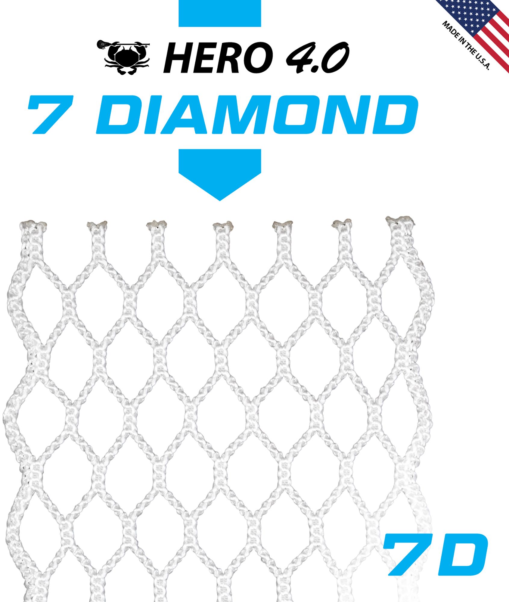 ECD Hero 4.0 7 Diamond Lacrosse Mesh product image