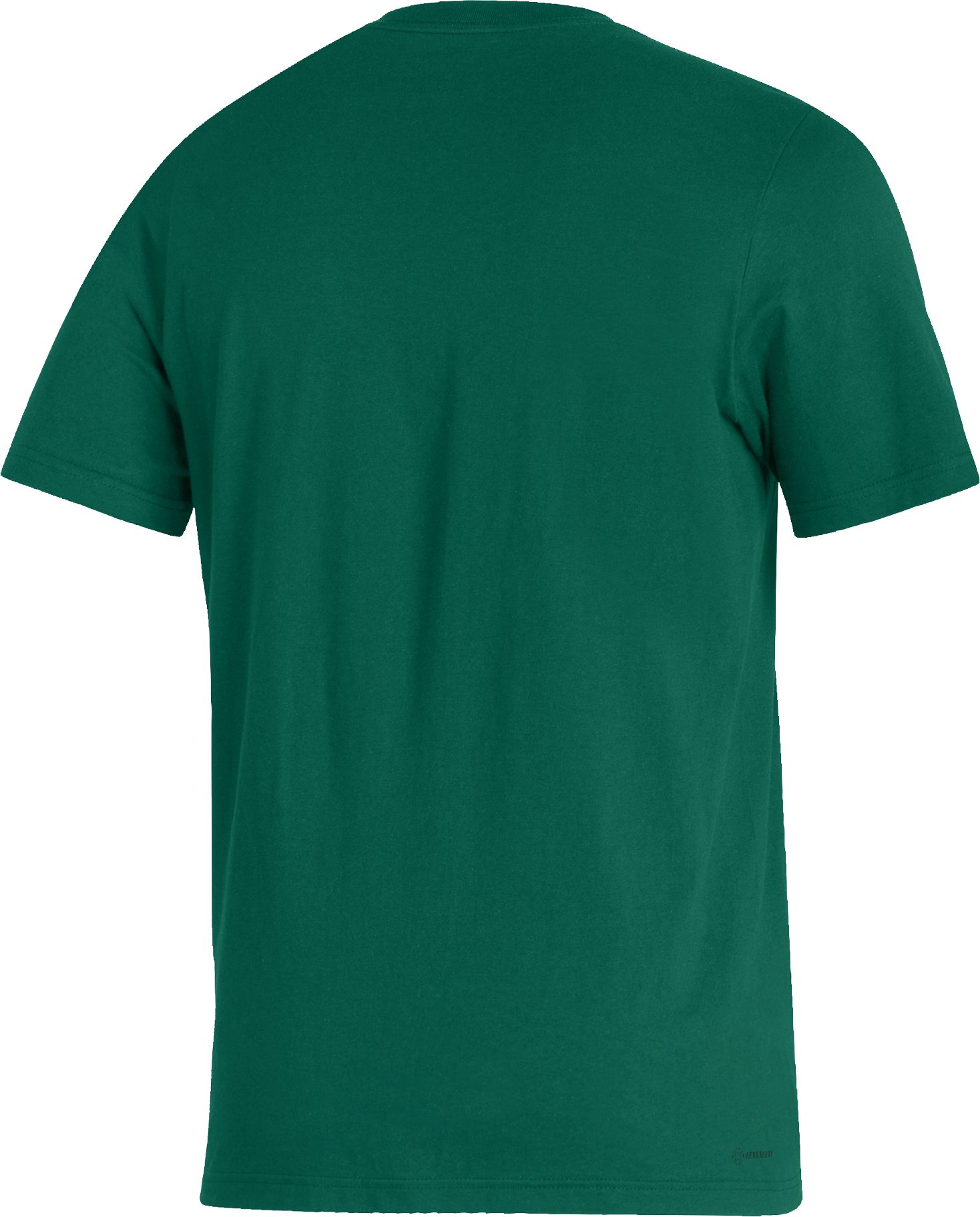 adidas Men's Miami Hurricanes Green Amplifier T-Shirt product image
