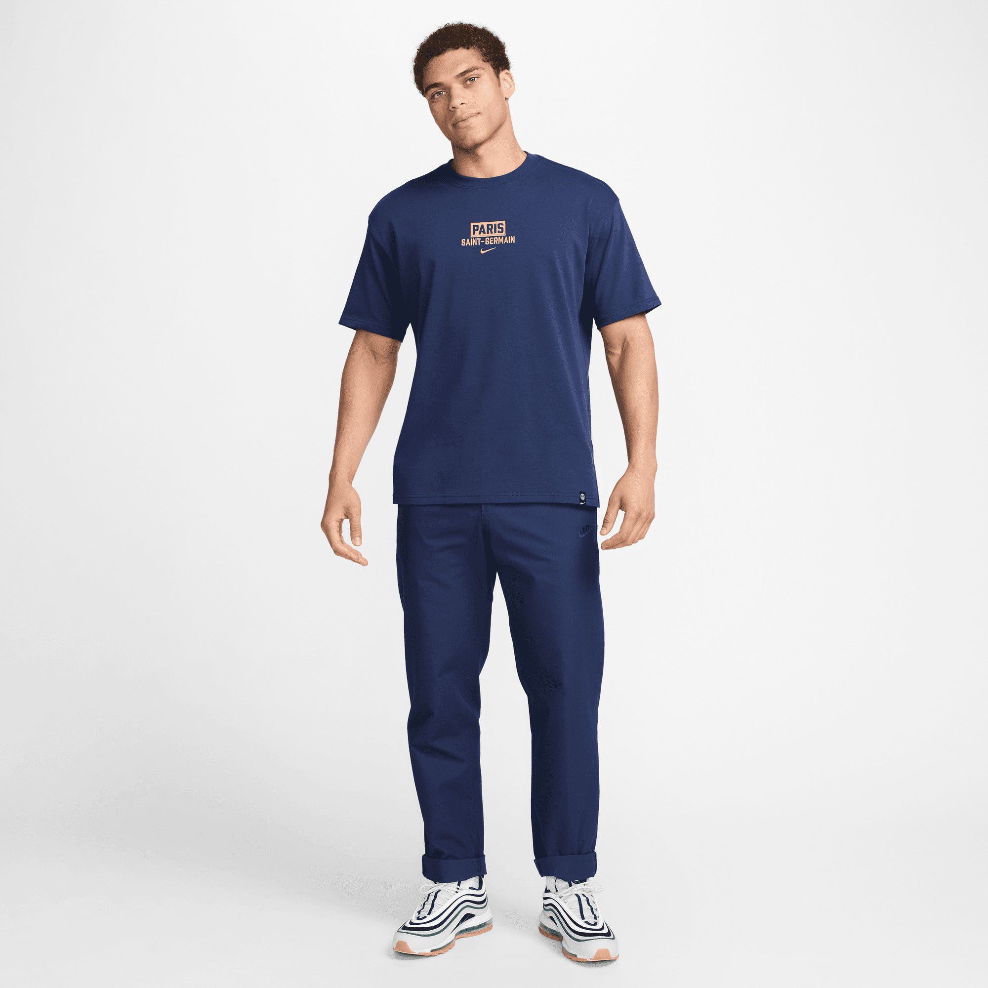 Nike Adult Paris Saint-Germain Max90 Navy T-Shirt product image