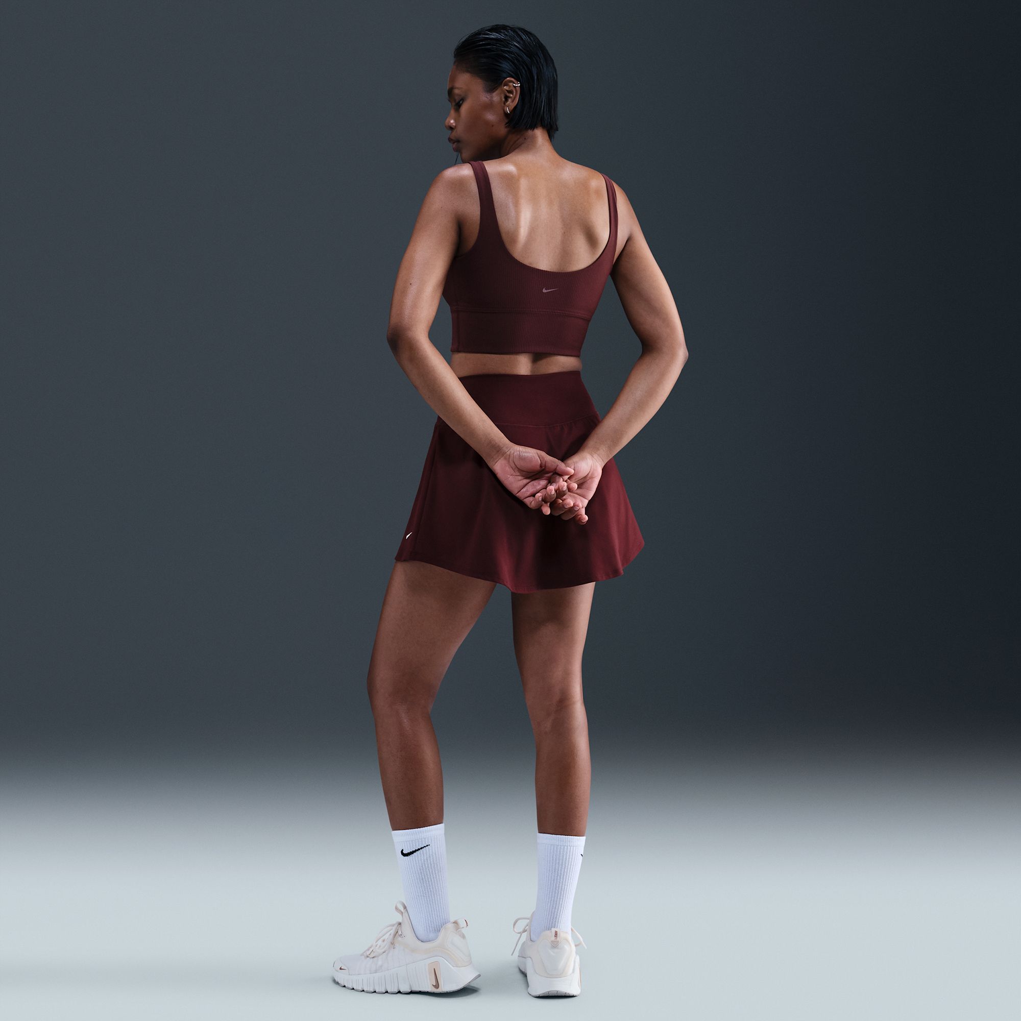 Nike Women's Zenvy Rib Light-Support Non-Padded Longline Sports Bra product image