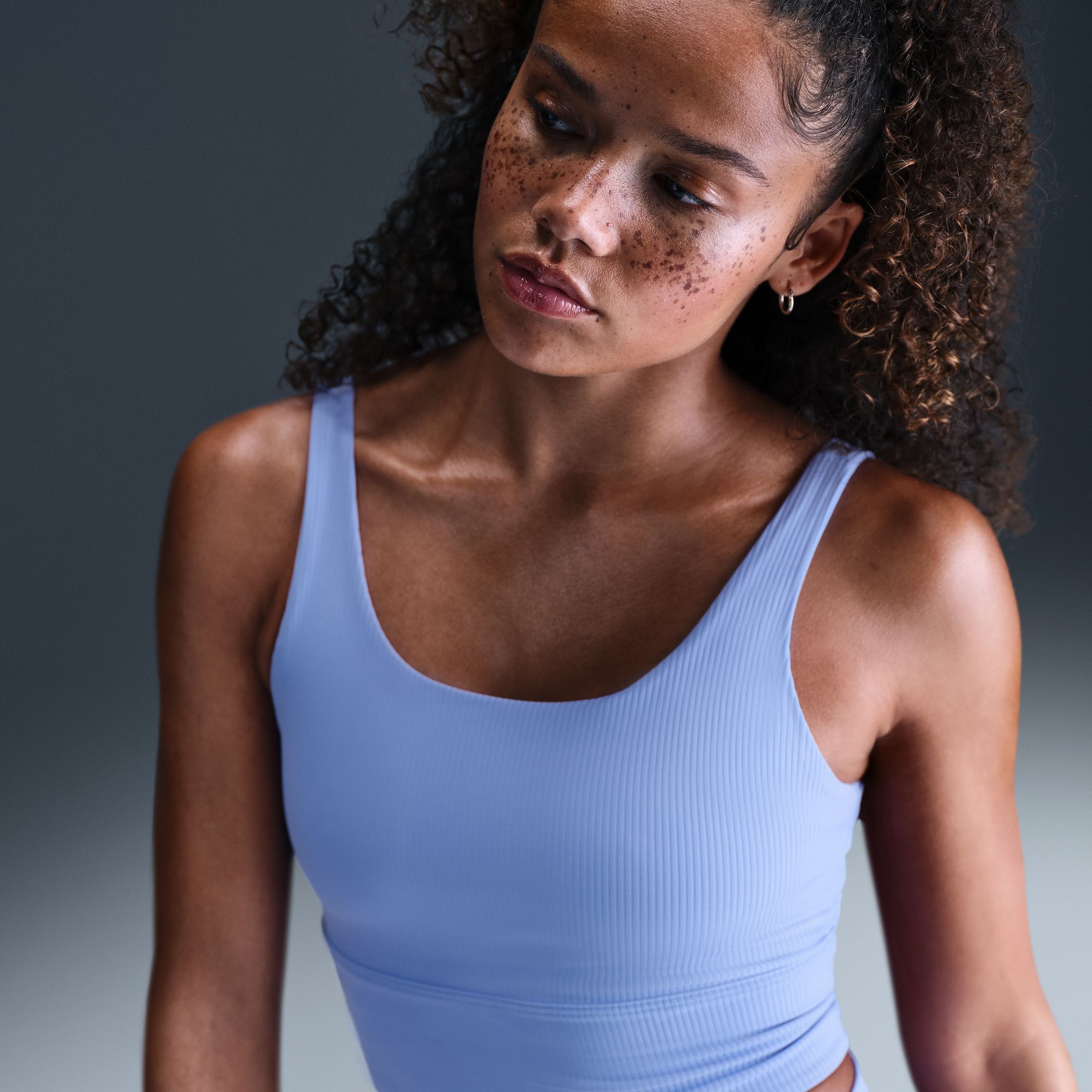 Nike Women's Zenvy Rib Light-Support Non-Padded Longline Sports Bra product image