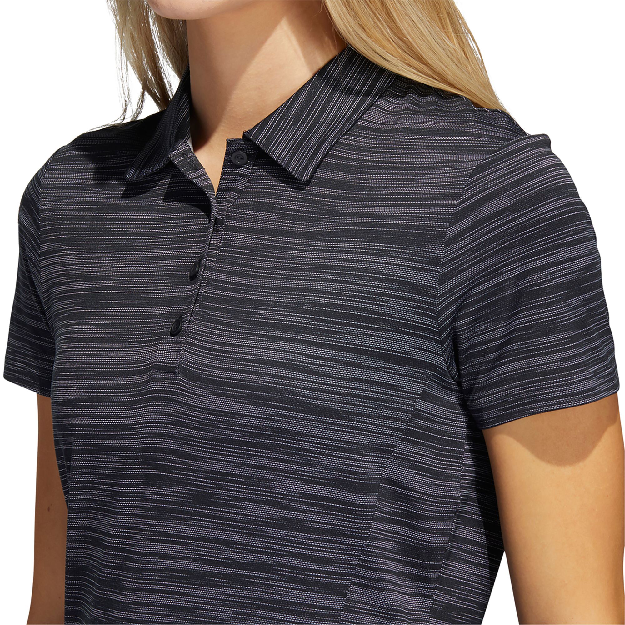 adidas Women's Space-Dyed Golf Polo