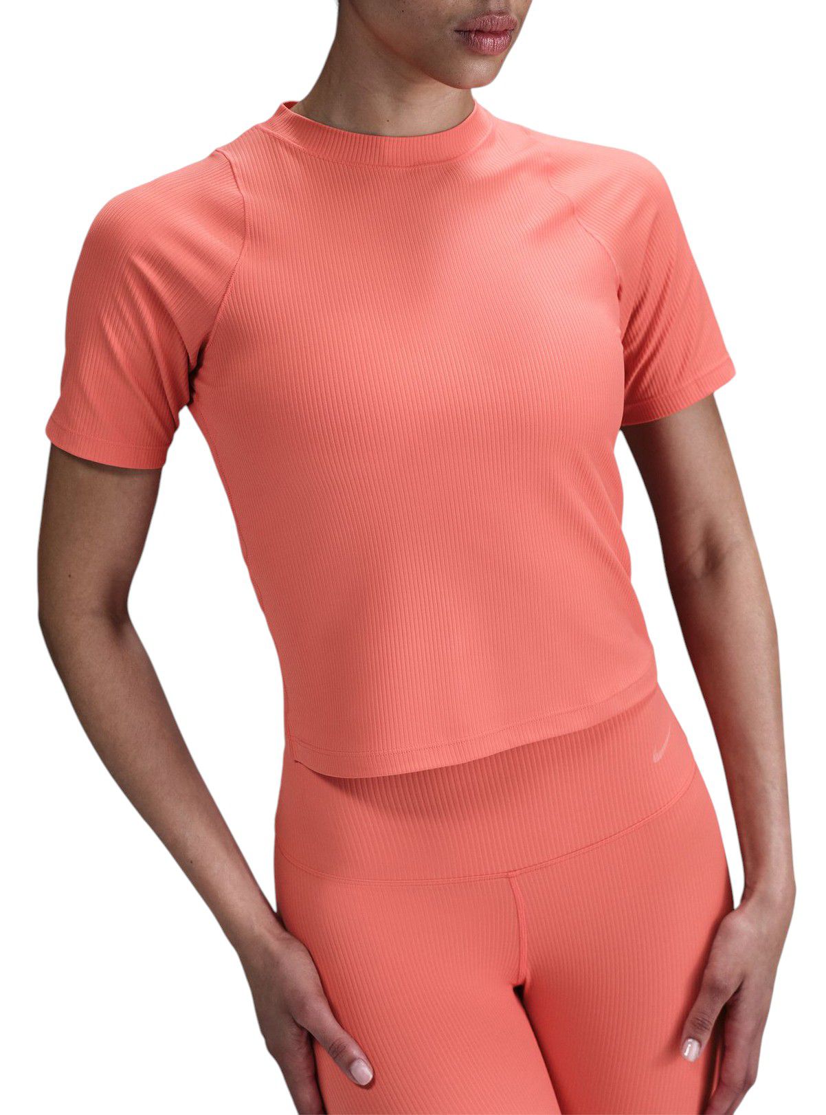 Nike Women's Zenvy Rib Dri-FIT Short-Sleeve Top product image