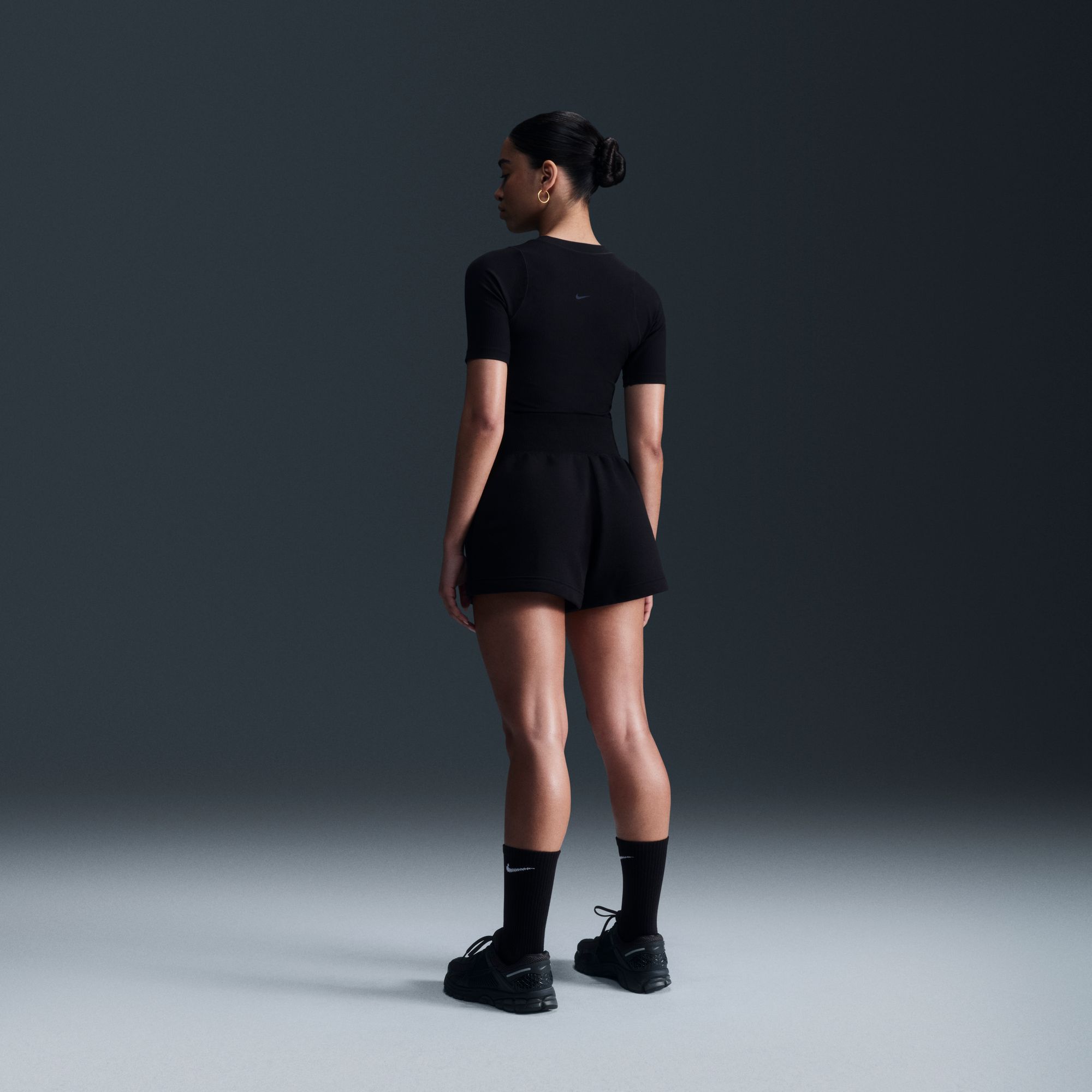 Nike Women's Zenvy Rib Dri-FIT Short-Sleeve Top product image