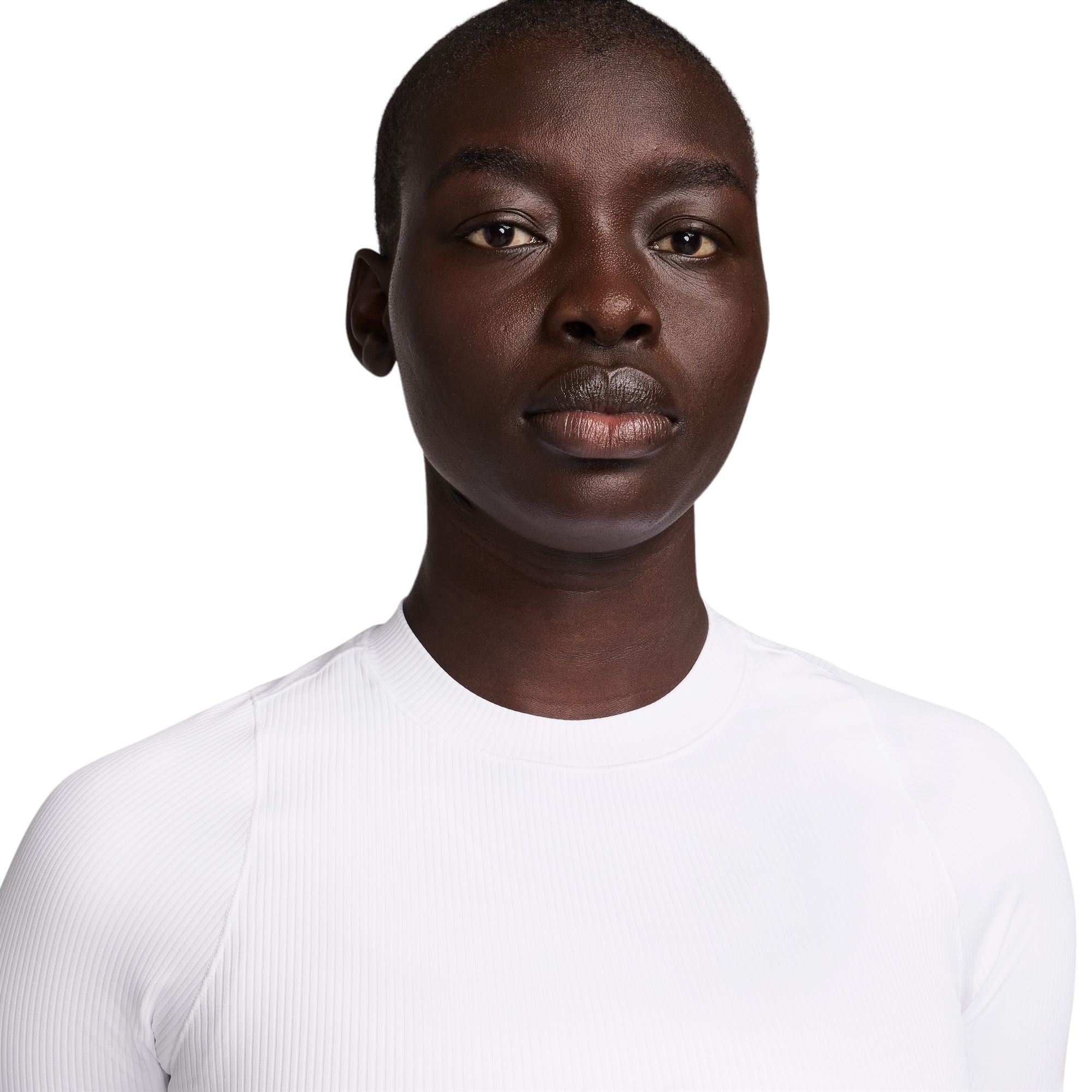 Nike Women's Zenvy Rib Dri-FIT Short-Sleeve Top product image