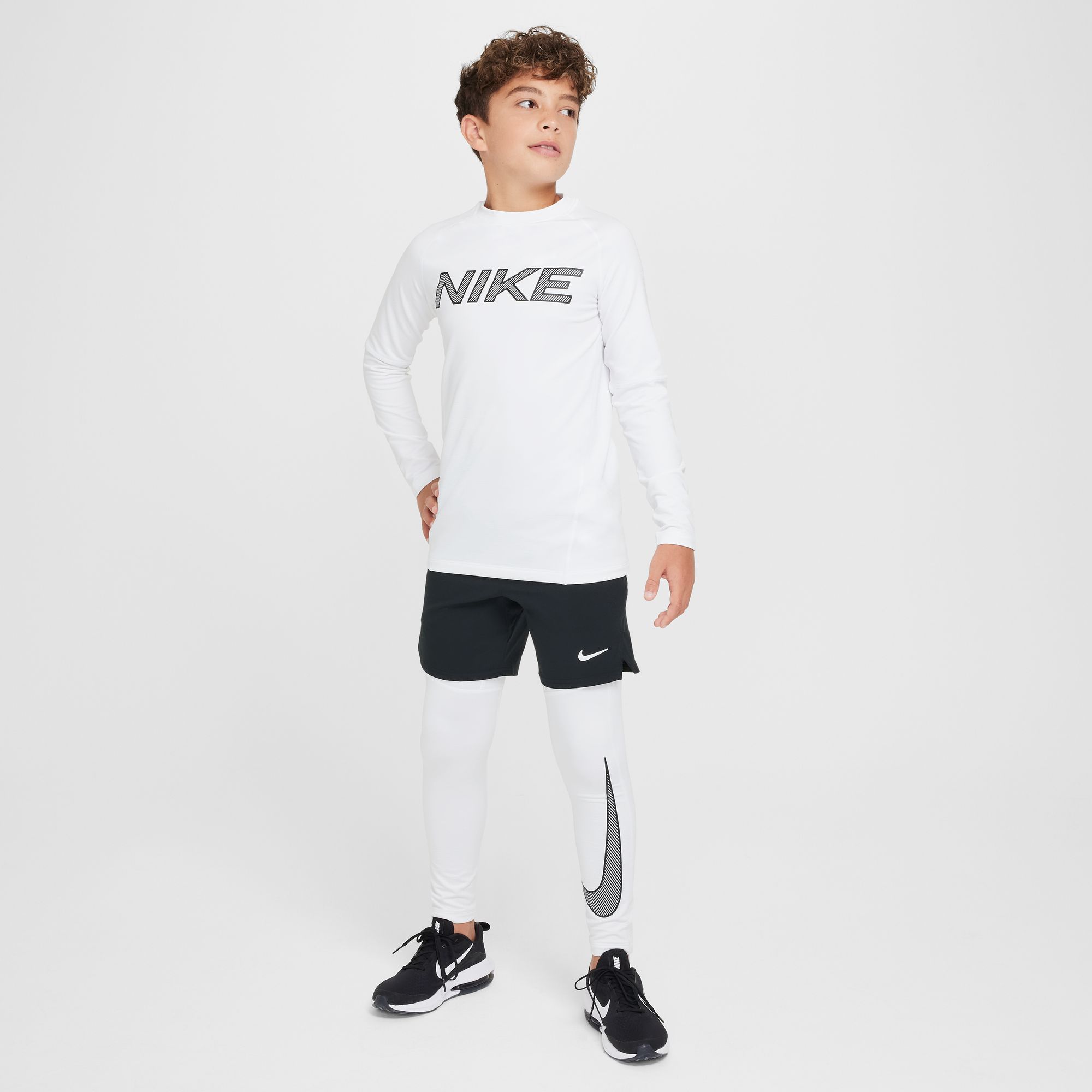 Nike Boys' Pro Warm Dri-FIT Training Long Sleeve Shirt product image