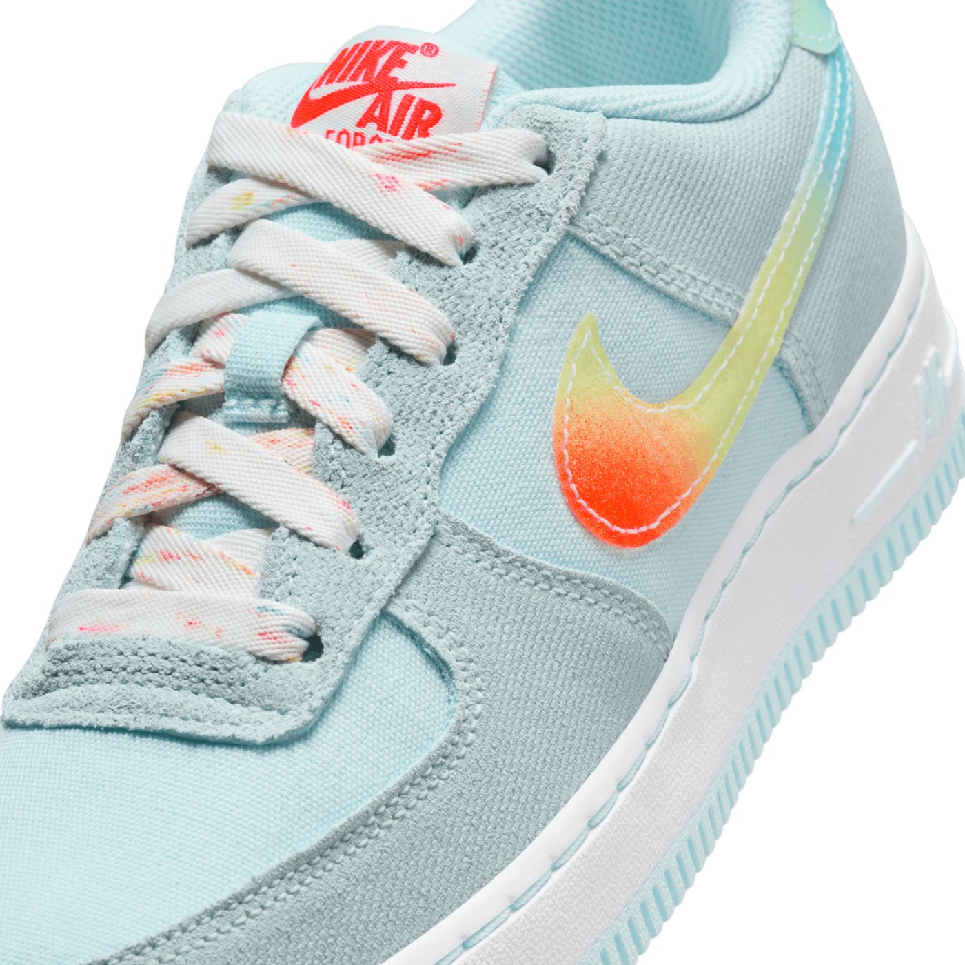 Orange air force 1 grade school best sale