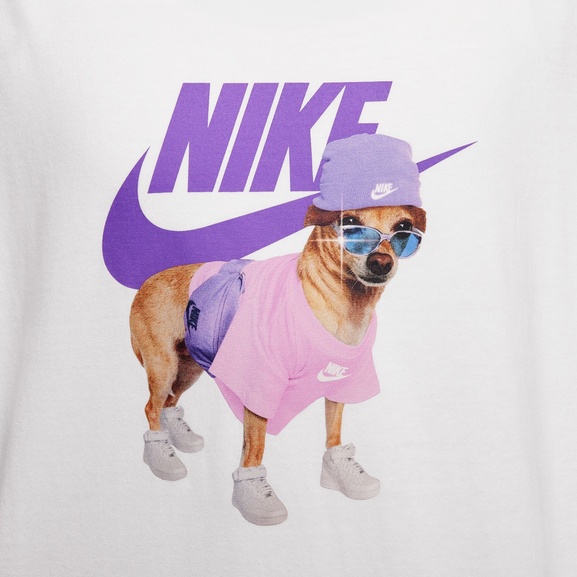 Nike Girls' Sportswear Dog Graphic Boxy T-Shirt product image