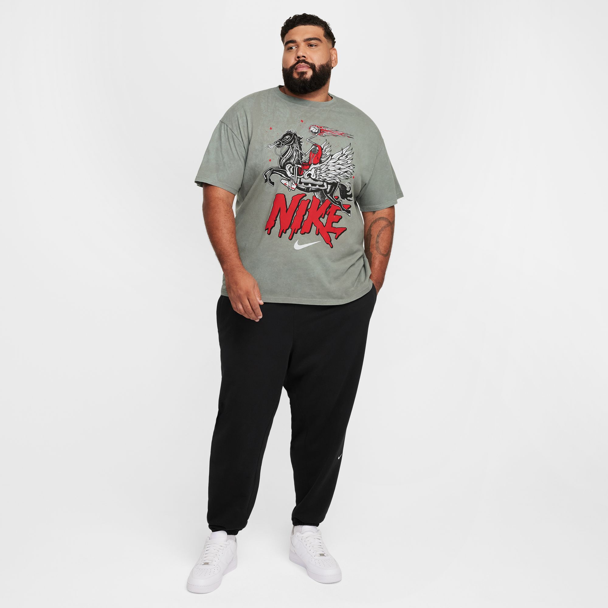 Nike Men's Max90 Skeletal Basketball Graphic T-Shirt product image