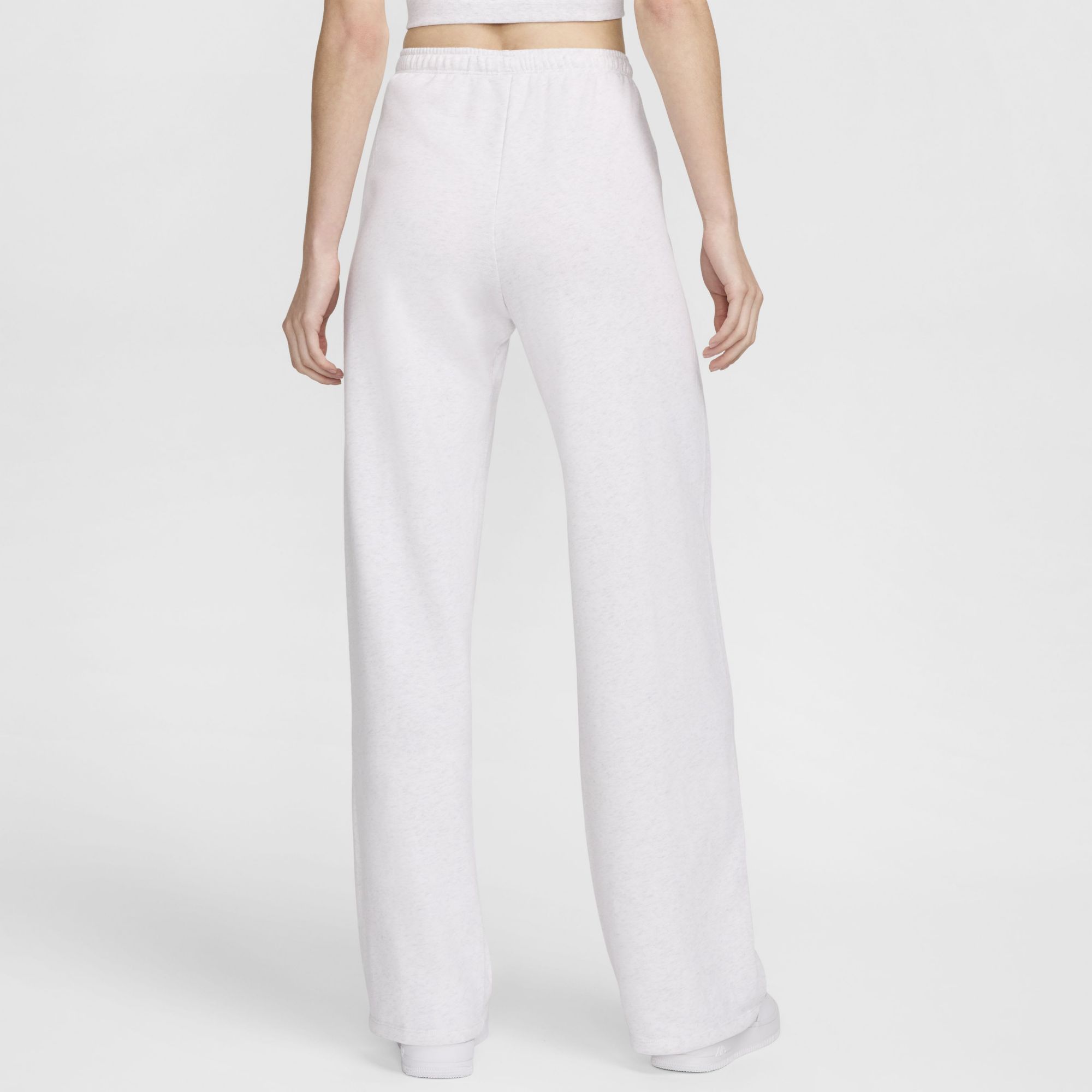 Nike Women's Sportswear Chill Mid-Rise French Terry Open-Hem Sweatpants product image