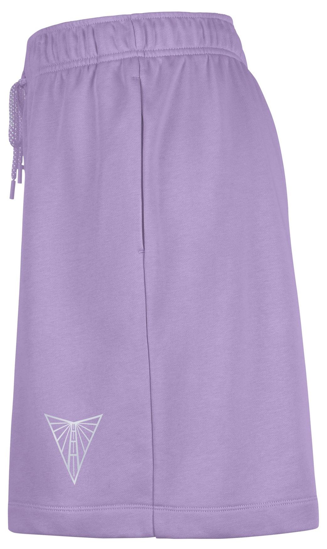 Nike Women's Golden State Valkyries Lilac 6 Fleece Shorts product image