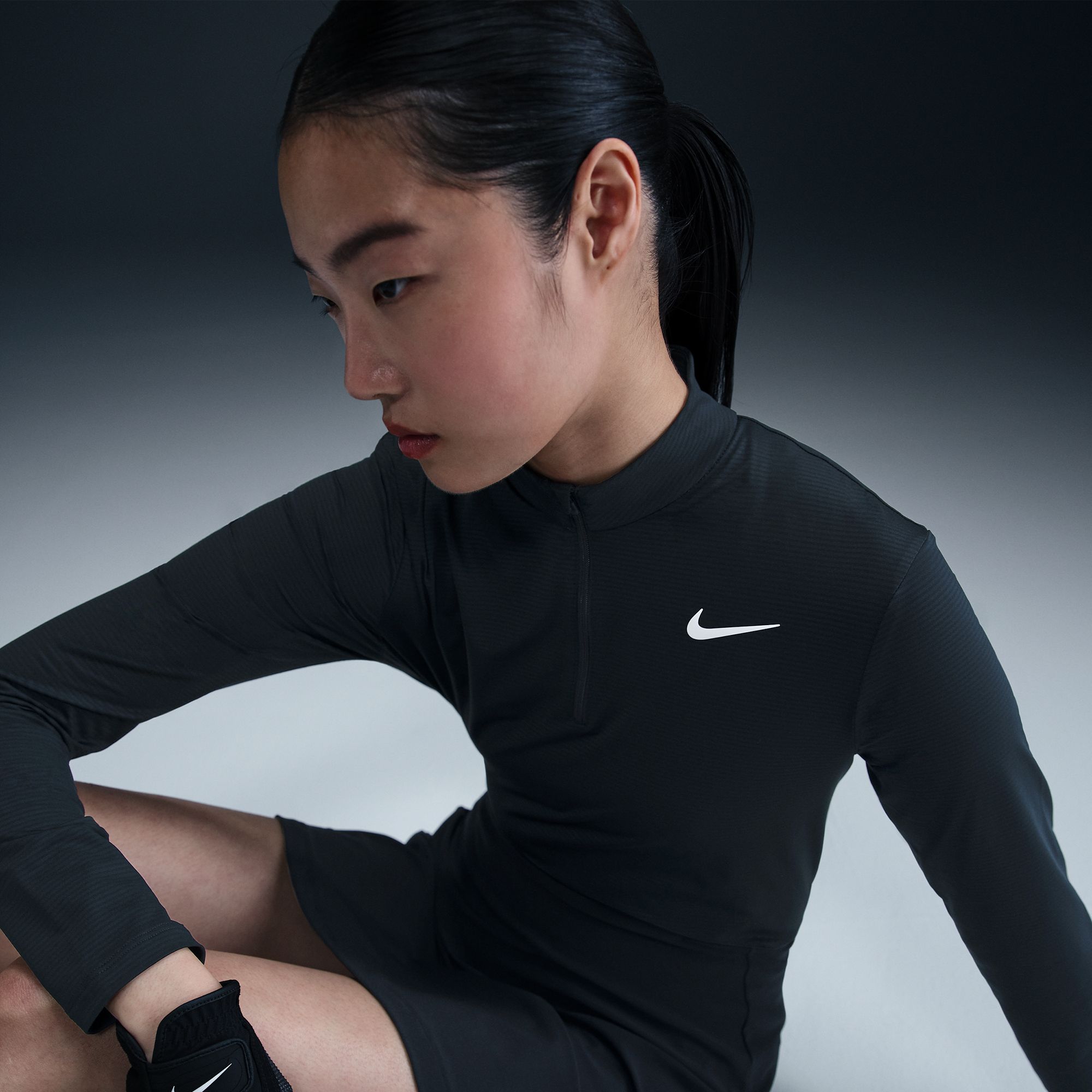 Nike Women's Victory Dri-FIT UV Protection ¼ Zip Golf Shirt product image