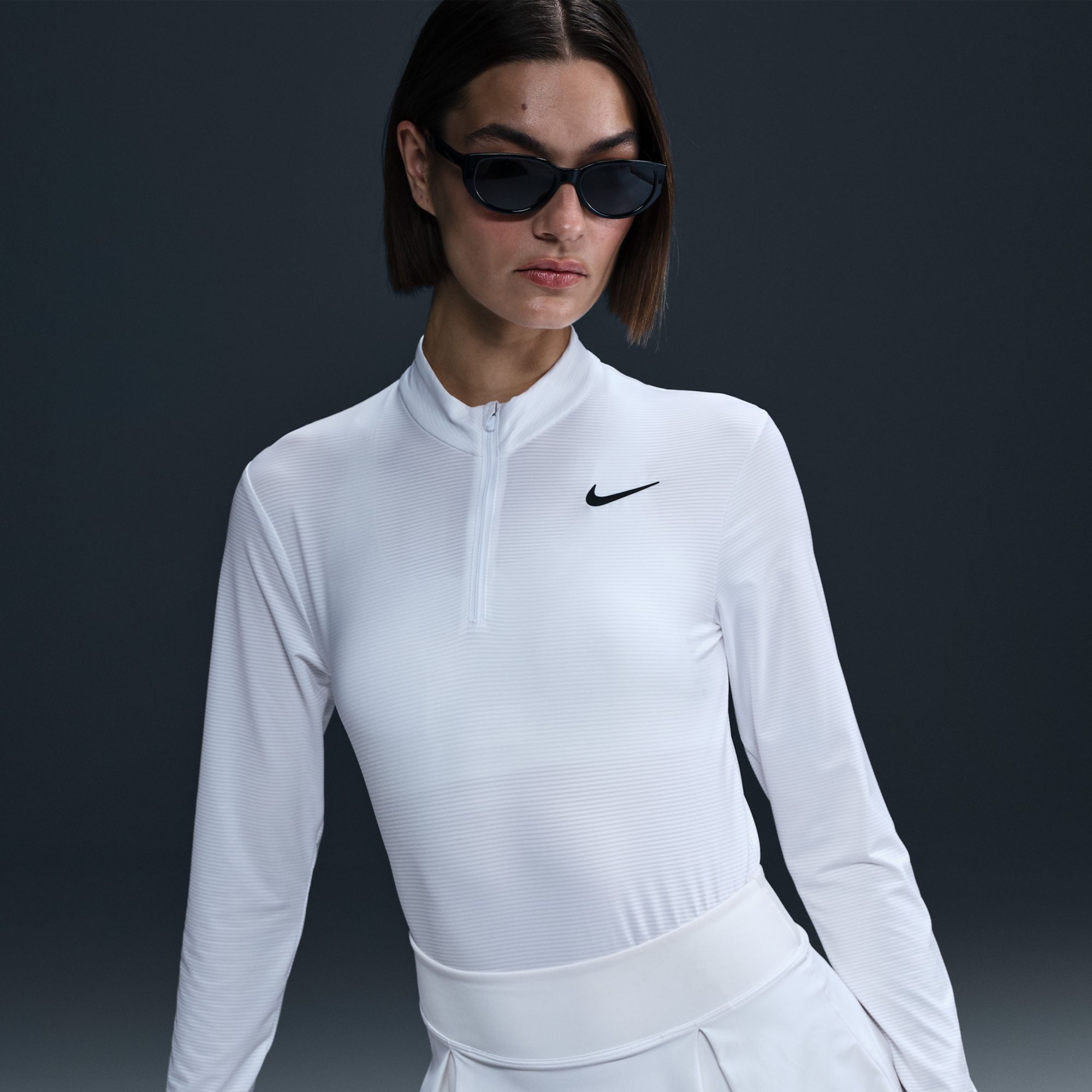 Nike Women's Victory Dri-FIT UV Protection ¼ Zip Golf Shirt product image