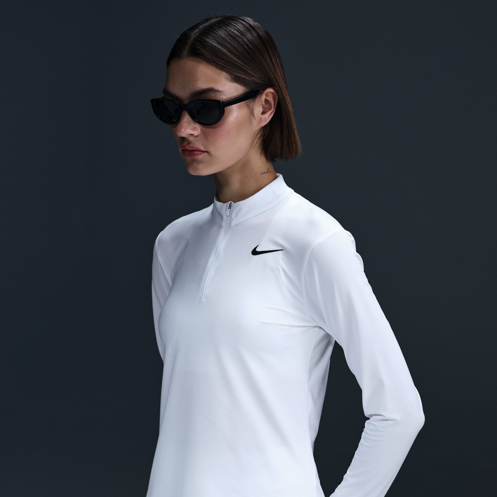Nike Women's Victory Dri-FIT UV Protection ¼ Zip Golf Shirt product image