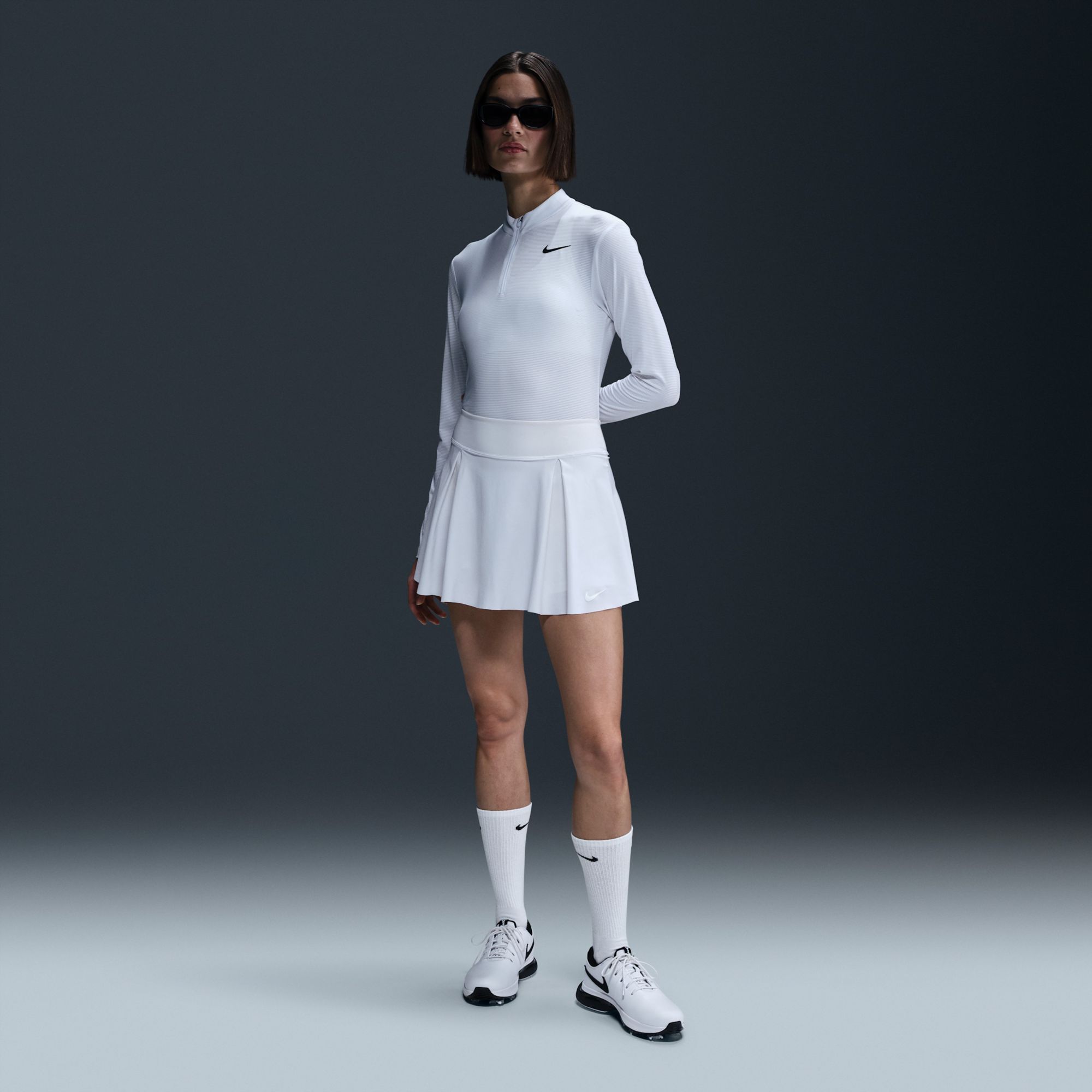 Nike Women's Victory Dri-FIT UV Protection ¼ Zip Golf Shirt product image