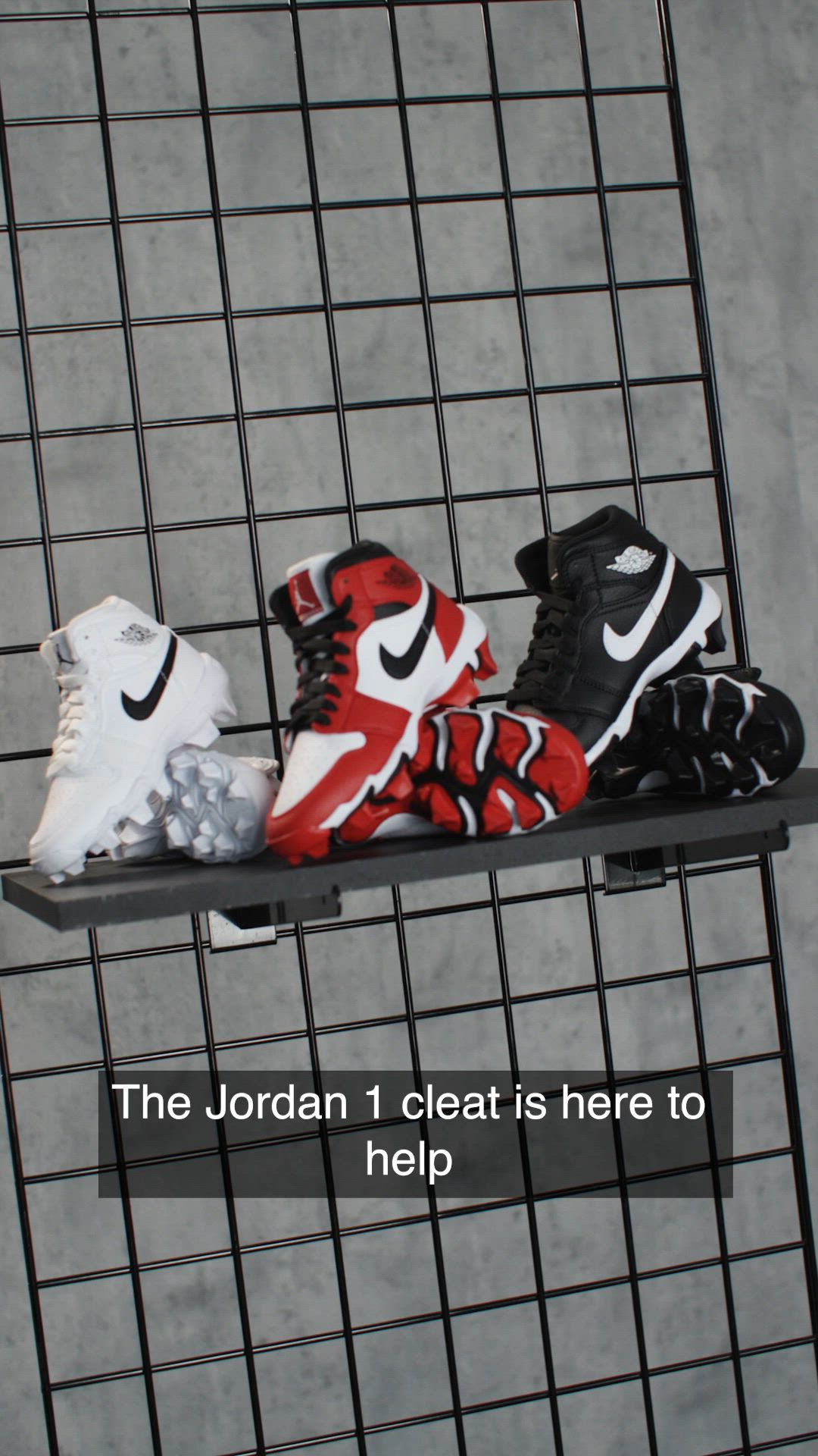 Jordan 1 Kids' Mid Multisport Cleats product