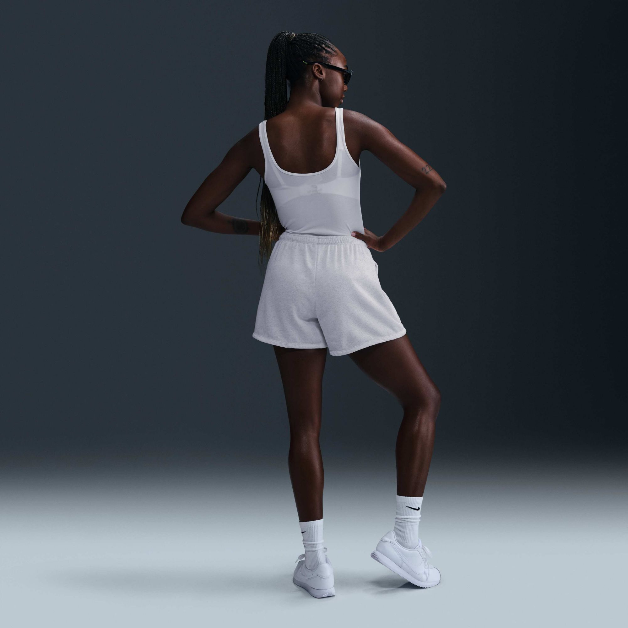 Nike Women's Sportswear Chill Terry Mid-Rise 4" French Terry Shorts product image