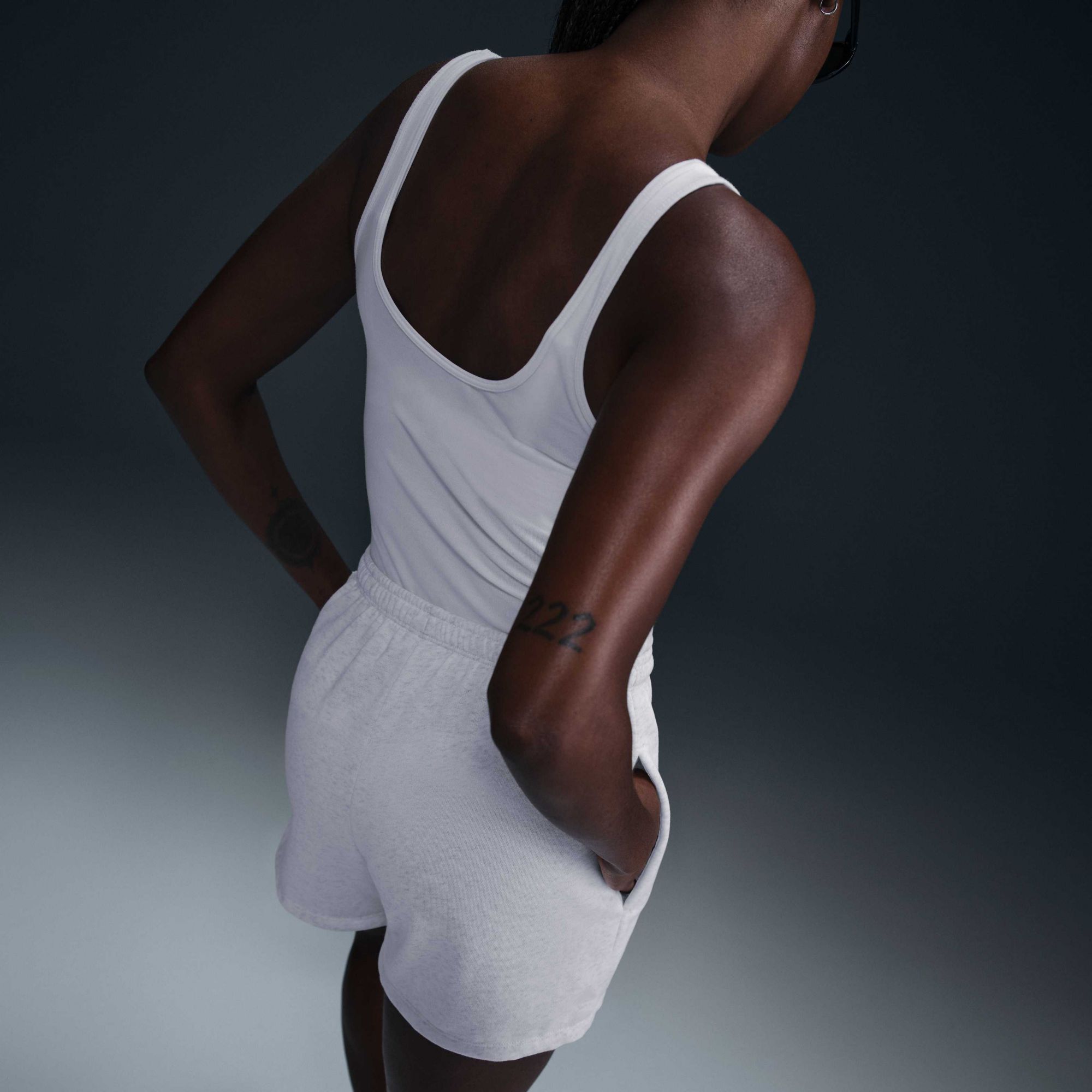 Nike Women's Sportswear Chill Terry Mid-Rise 4" French Terry Shorts product image