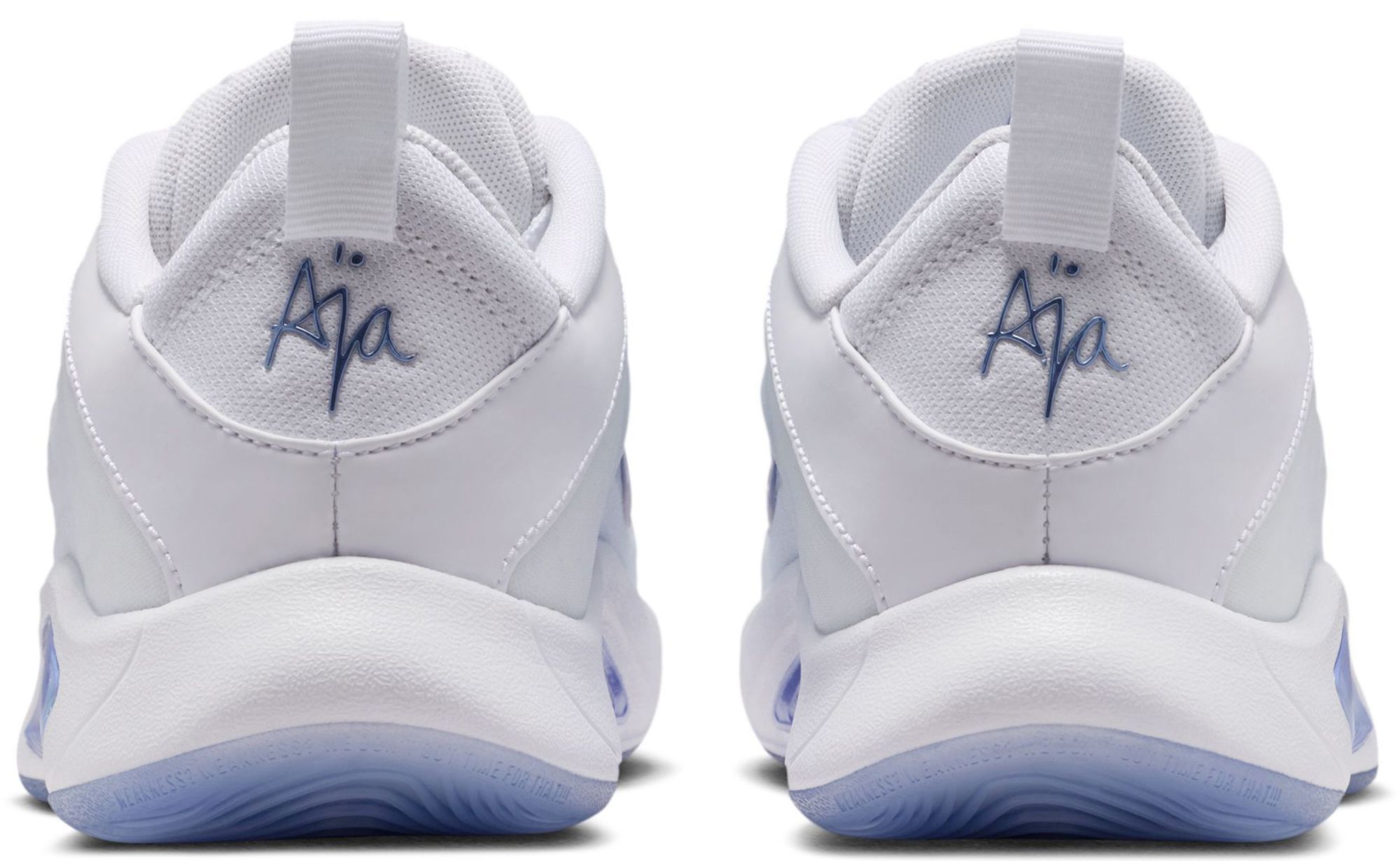 Nike Kids' Grade School A'One 'Blue Ice' Basketball Shoes product image