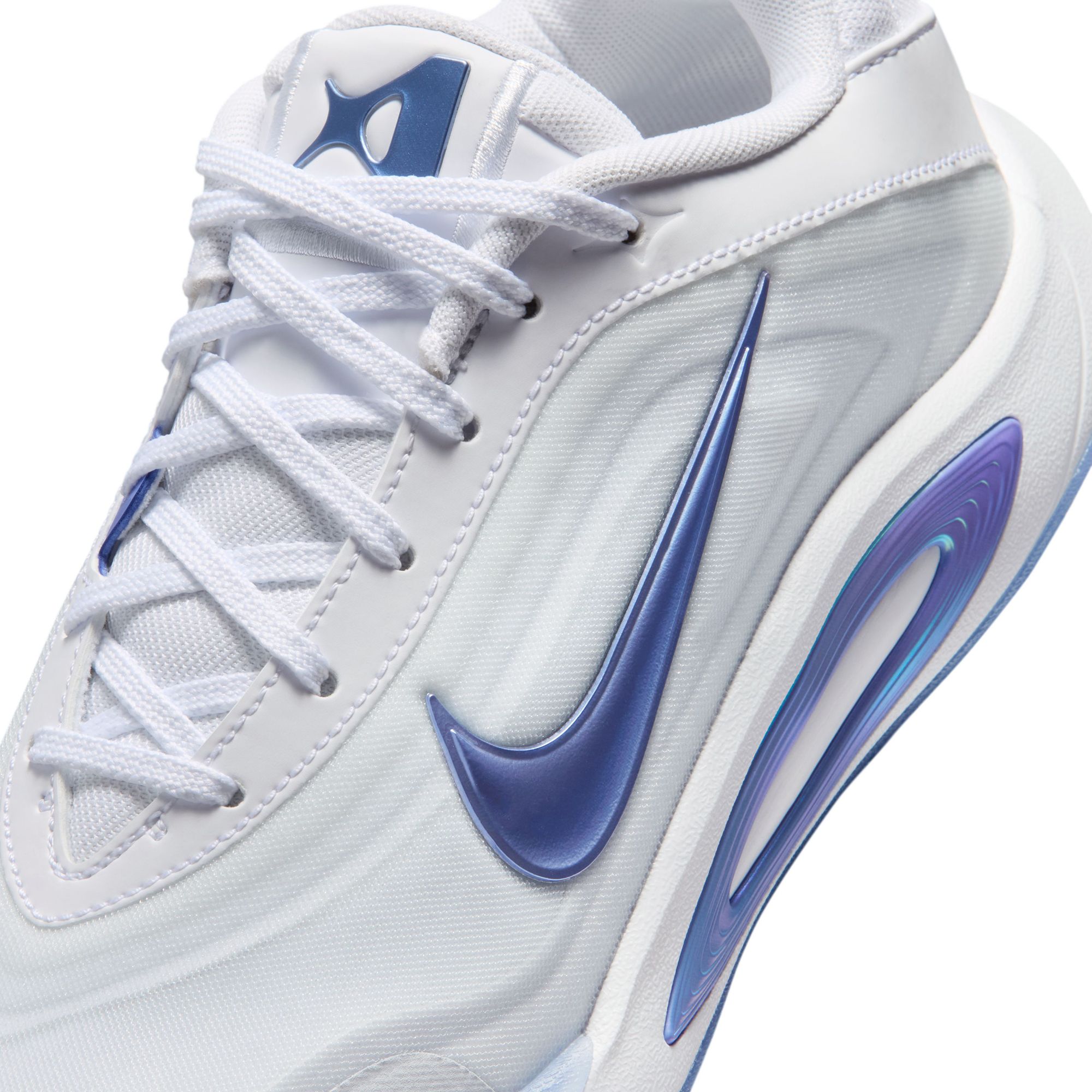 Nike Kids' Grade School A'One 'Blue Ice' Basketball Shoes product image