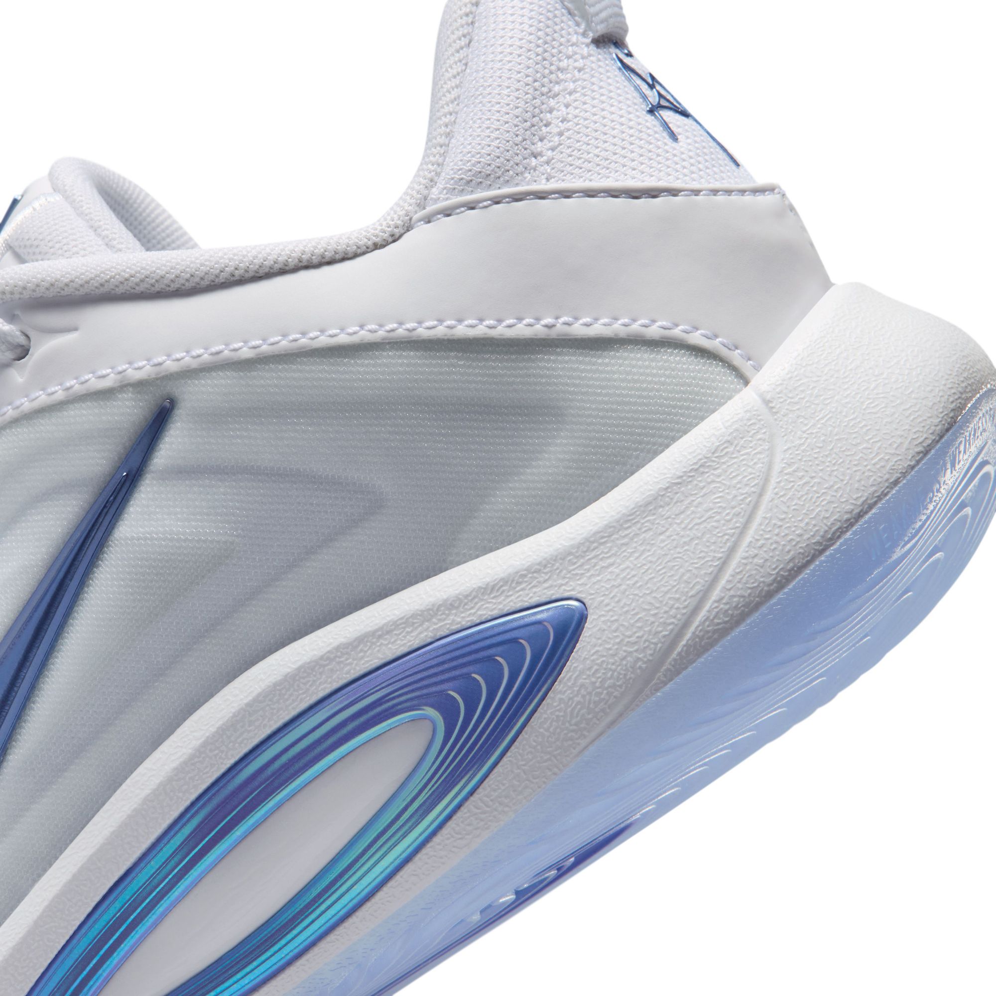 Nike Kids' Grade School A'One 'Blue Ice' Basketball Shoes product image