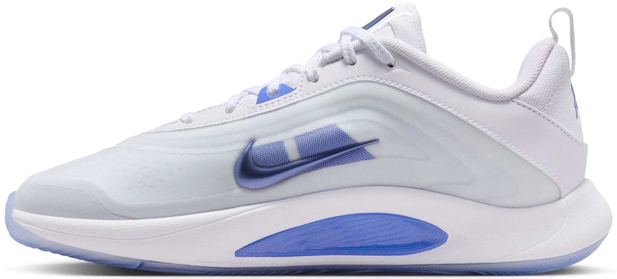 Nike Kids' Grade School A'One 'Blue Ice' Basketball Shoes product image