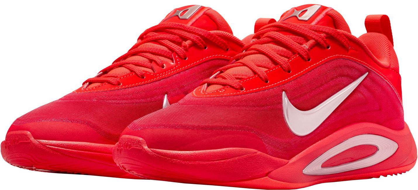 Nike Kids' Grade School A'One 'Royal Flame' Basketball Shoes product image