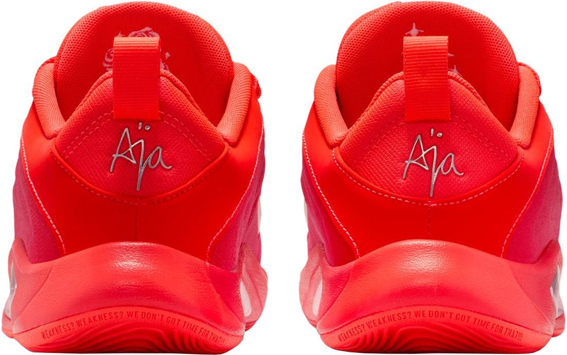 Nike Kids' Grade School A'One 'Royal Flame' Basketball Shoes product image