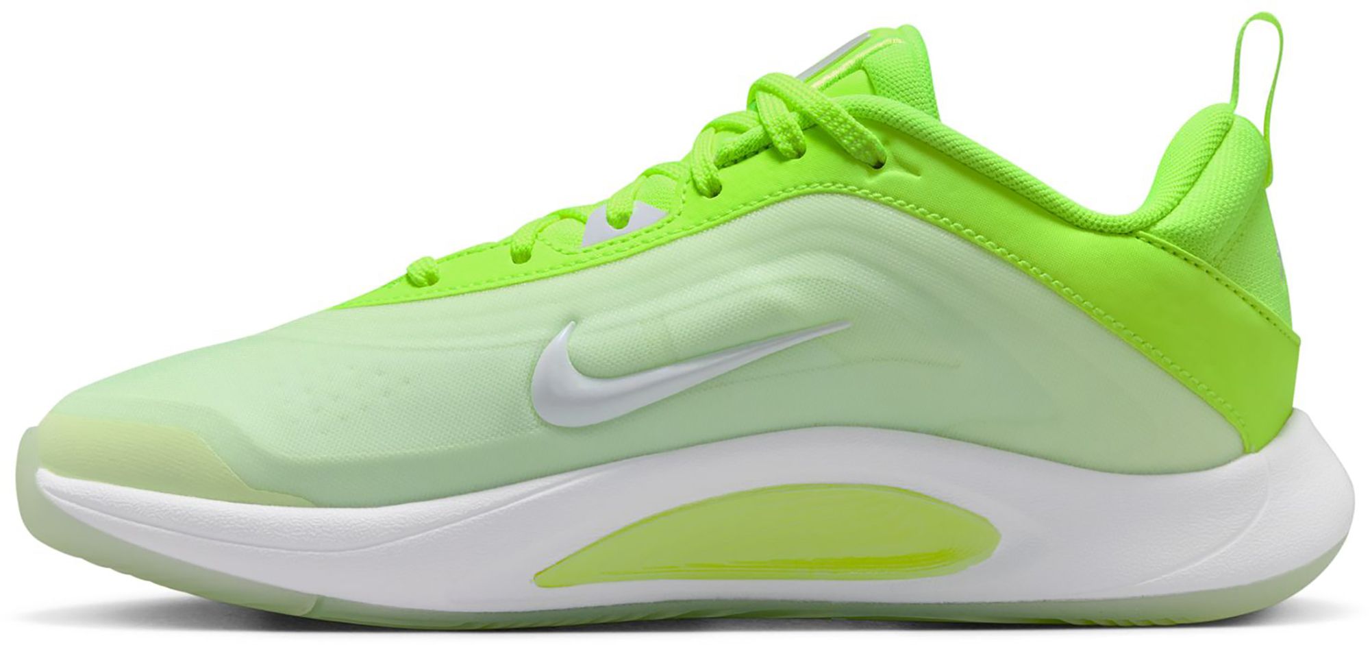 Nike Kids' Grade School A'One 'Lem and Lime' Basketball Shoes product image