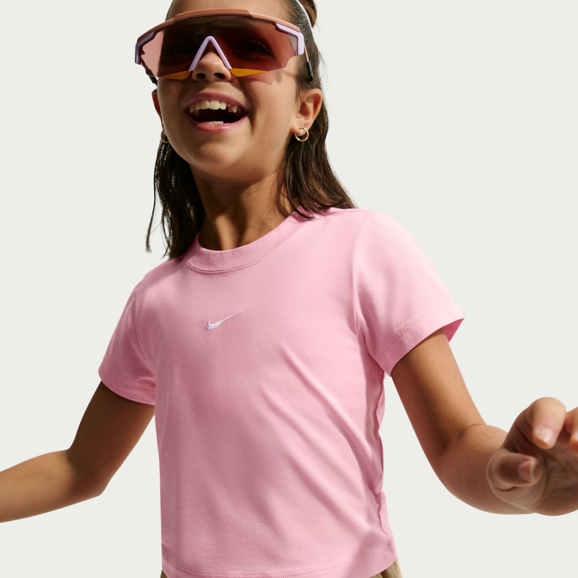 Nike Girls' Sportswear Cropped T-Shirt product image