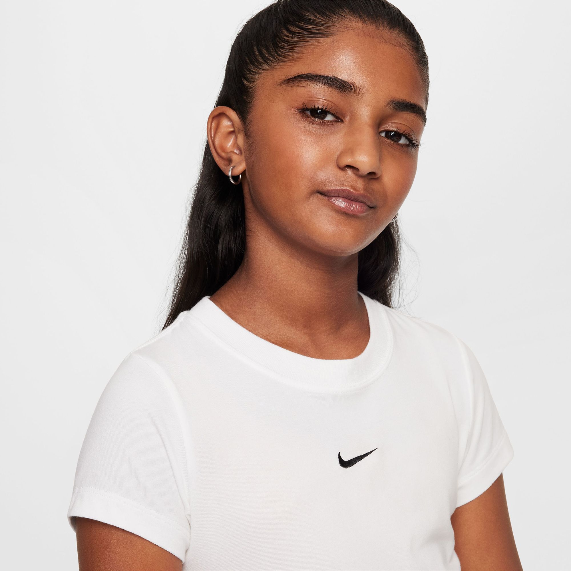 Nike Girls' Sportswear Cropped T-Shirt product image